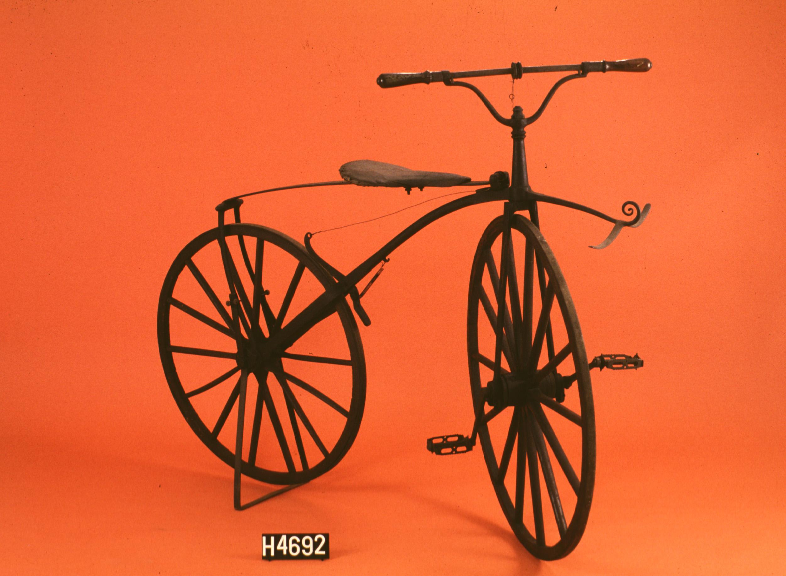 Michaux-type velocipede or boneshaker bicycle