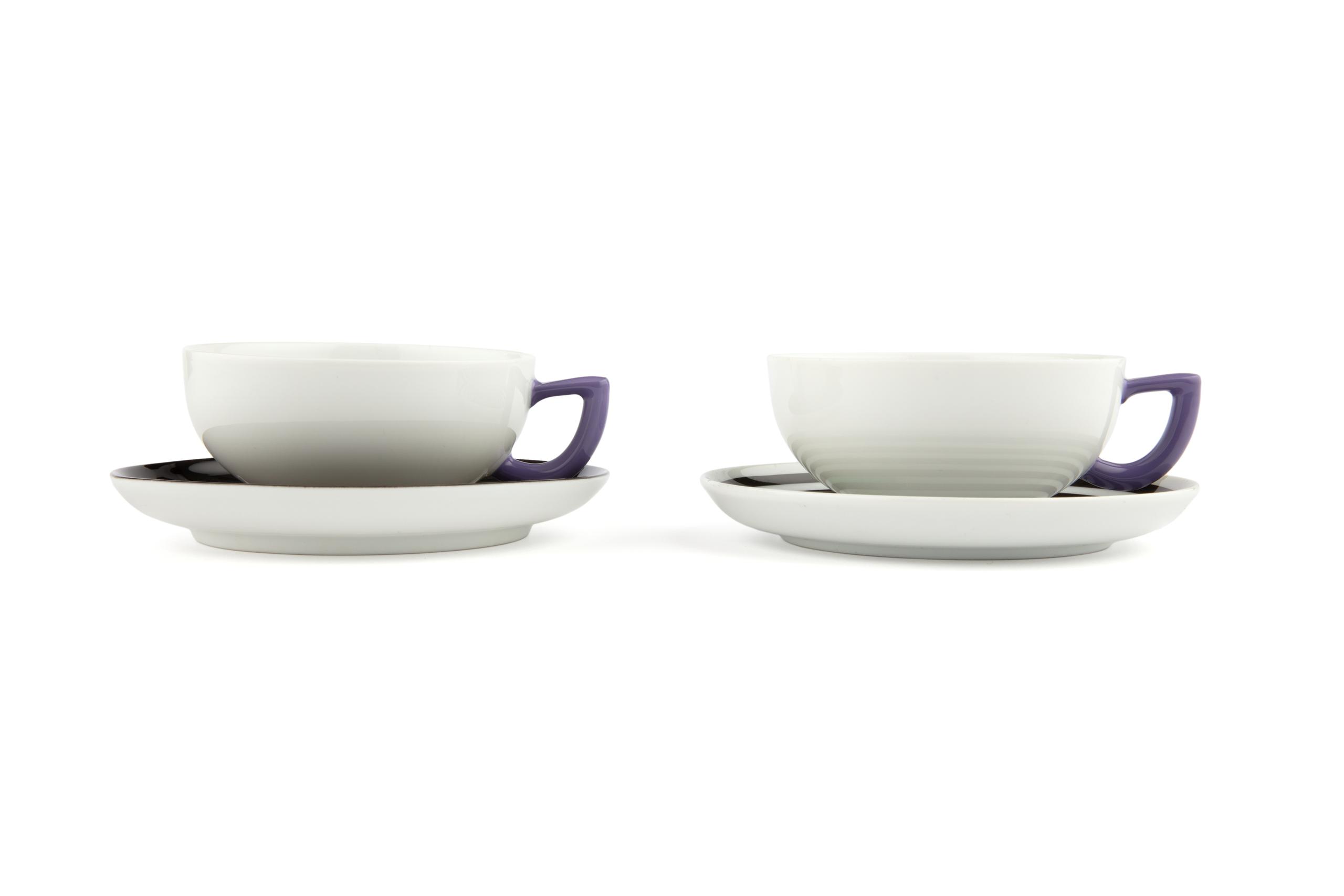 Powerhouse Collection - Cup and saucer sets made by Arzberg, c.1985