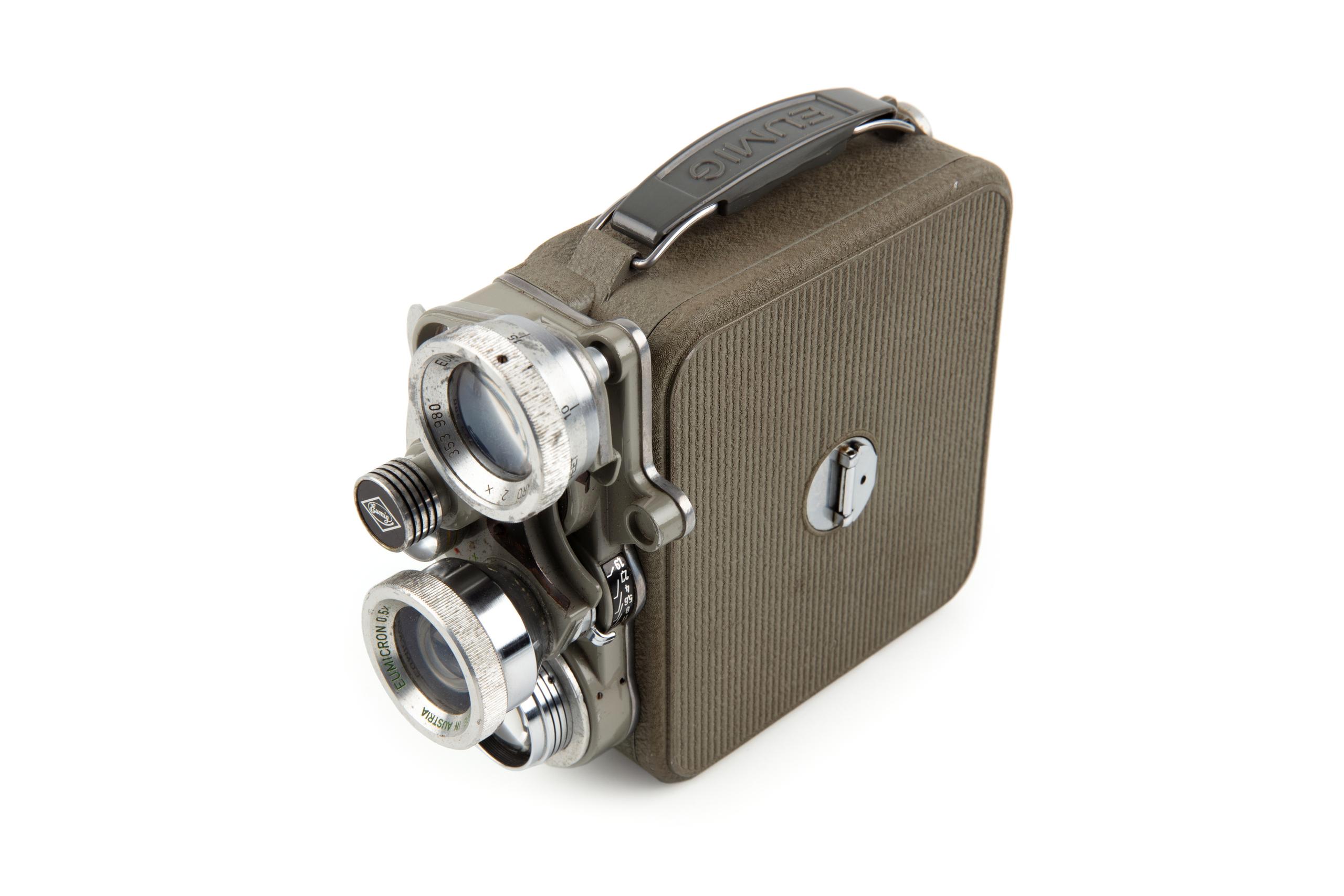 EUMIG C3R オーストリア製 8mm映画カメラ 三連ターレット式レンズ