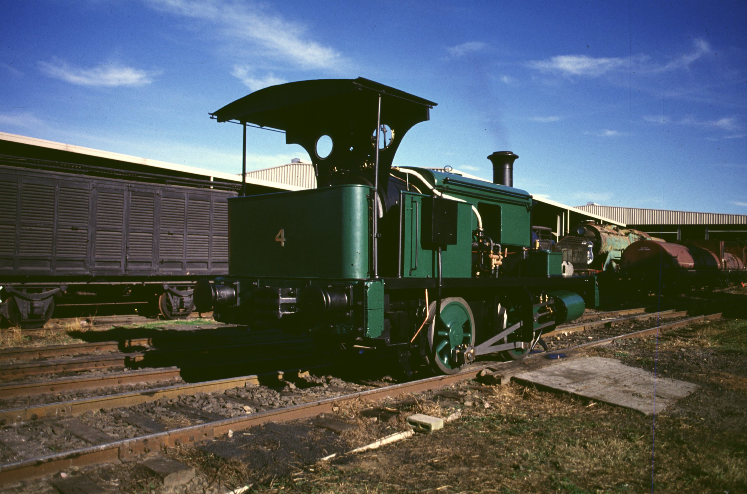 Manning Wardle saddle tank steam locomotive, 1911