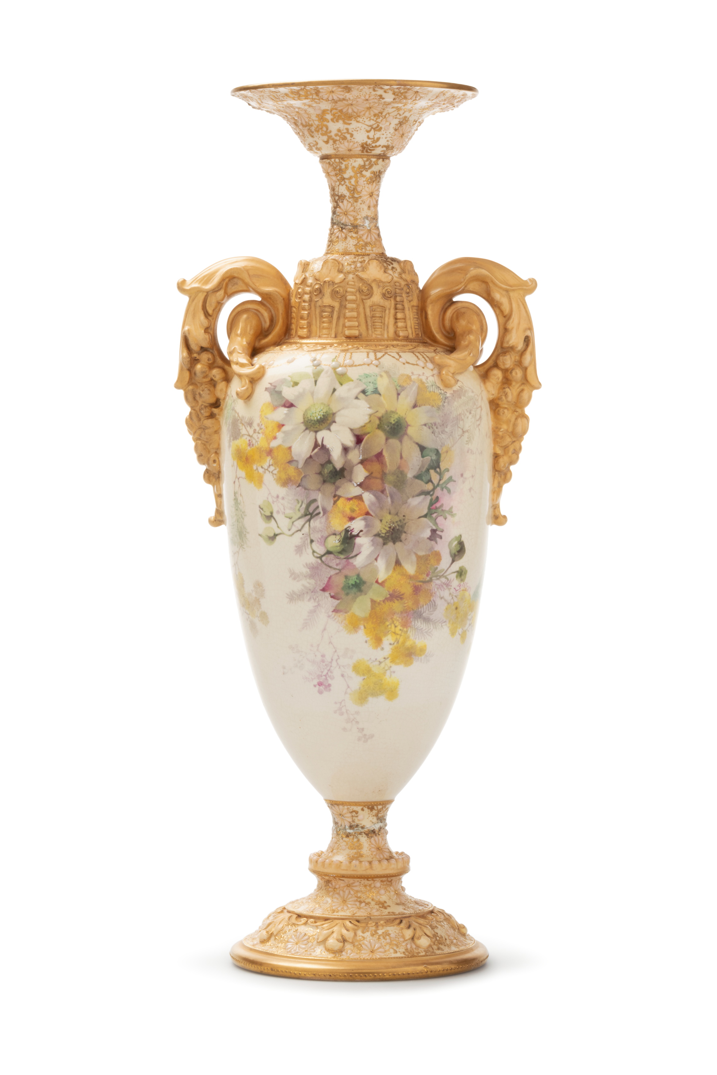 Vase by Royal Doulton for the World's Columbian Exposition