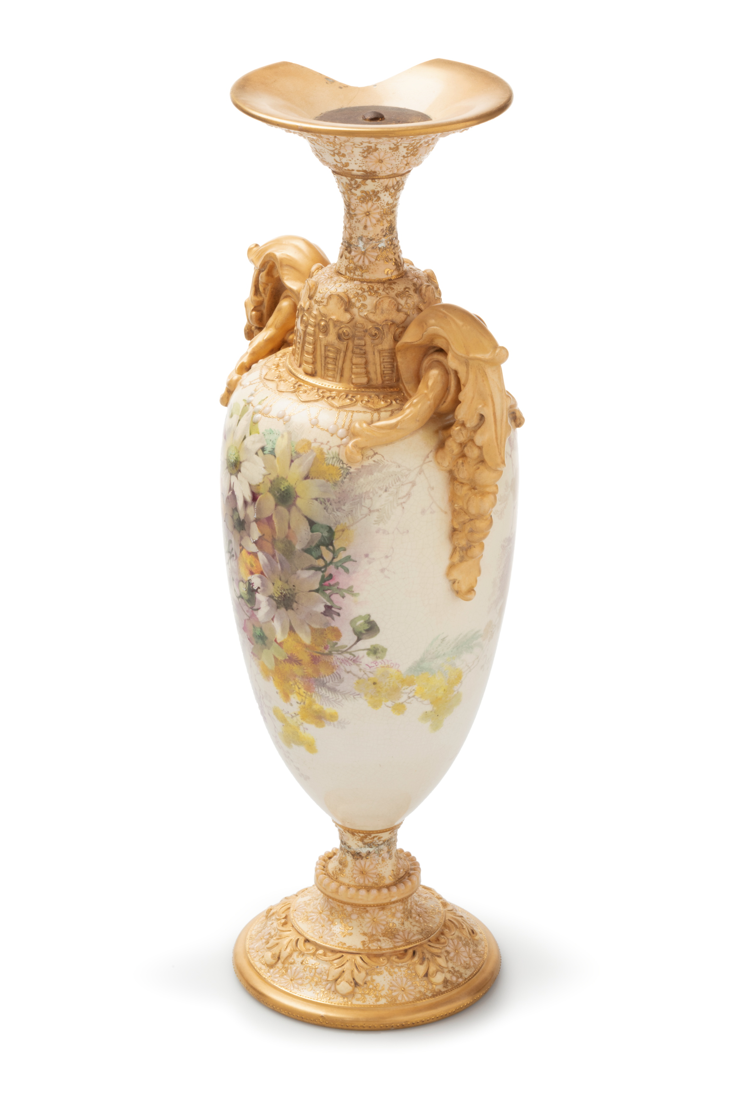 Vase by Royal Doulton for the World's Columbian Exposition