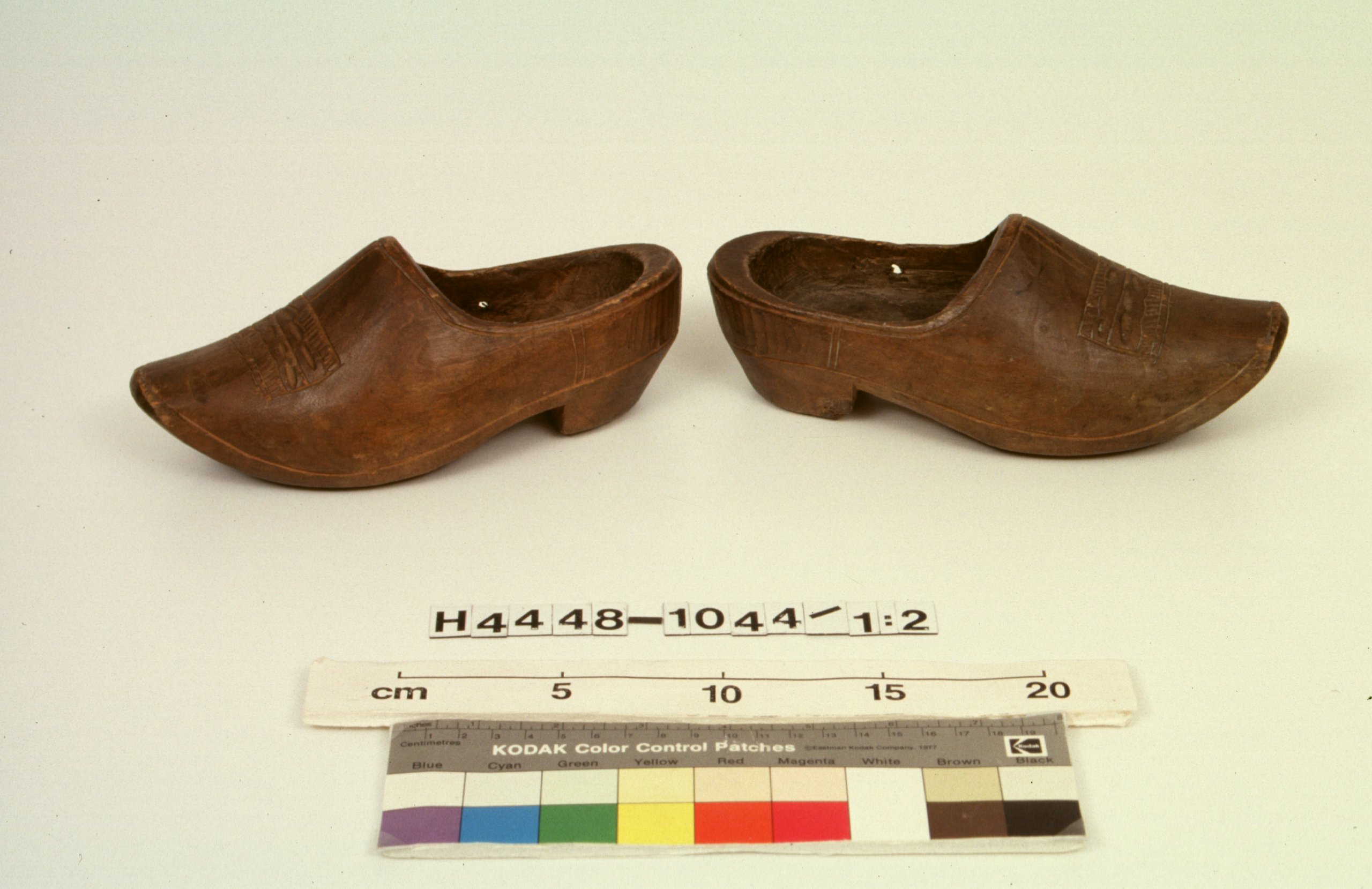 Pair of sabot clogs from the Joseph Box collection