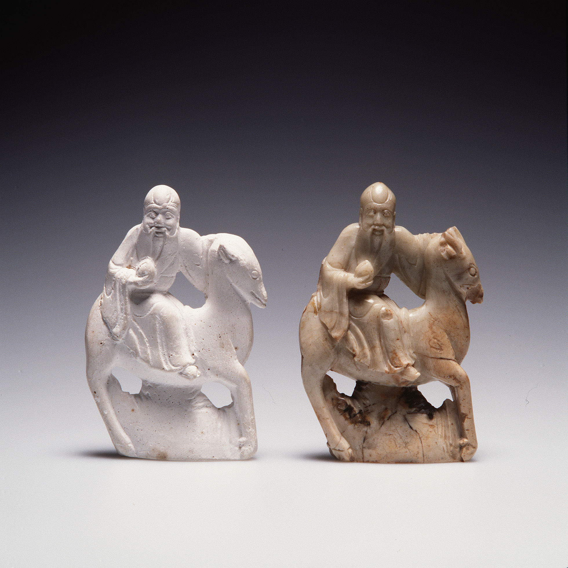 Plaster cast of 'Shou Lao' figure