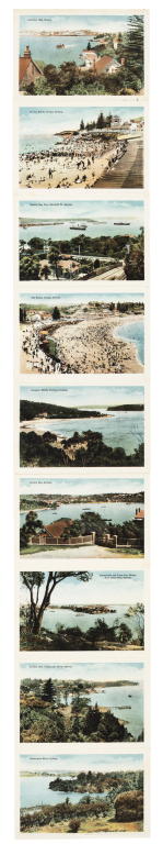 Fold out photolithograph of Sydney scenes