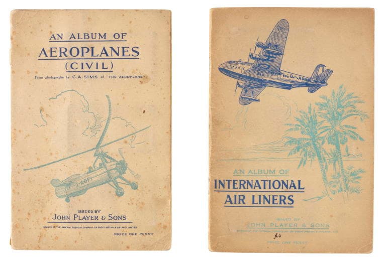 john player cigarette card albums Powerhouse Collection