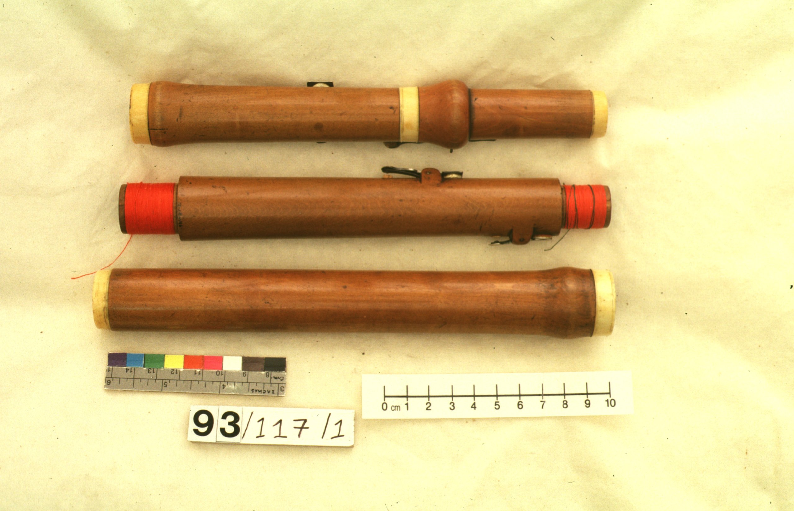 Four keyed flute made by John Preston