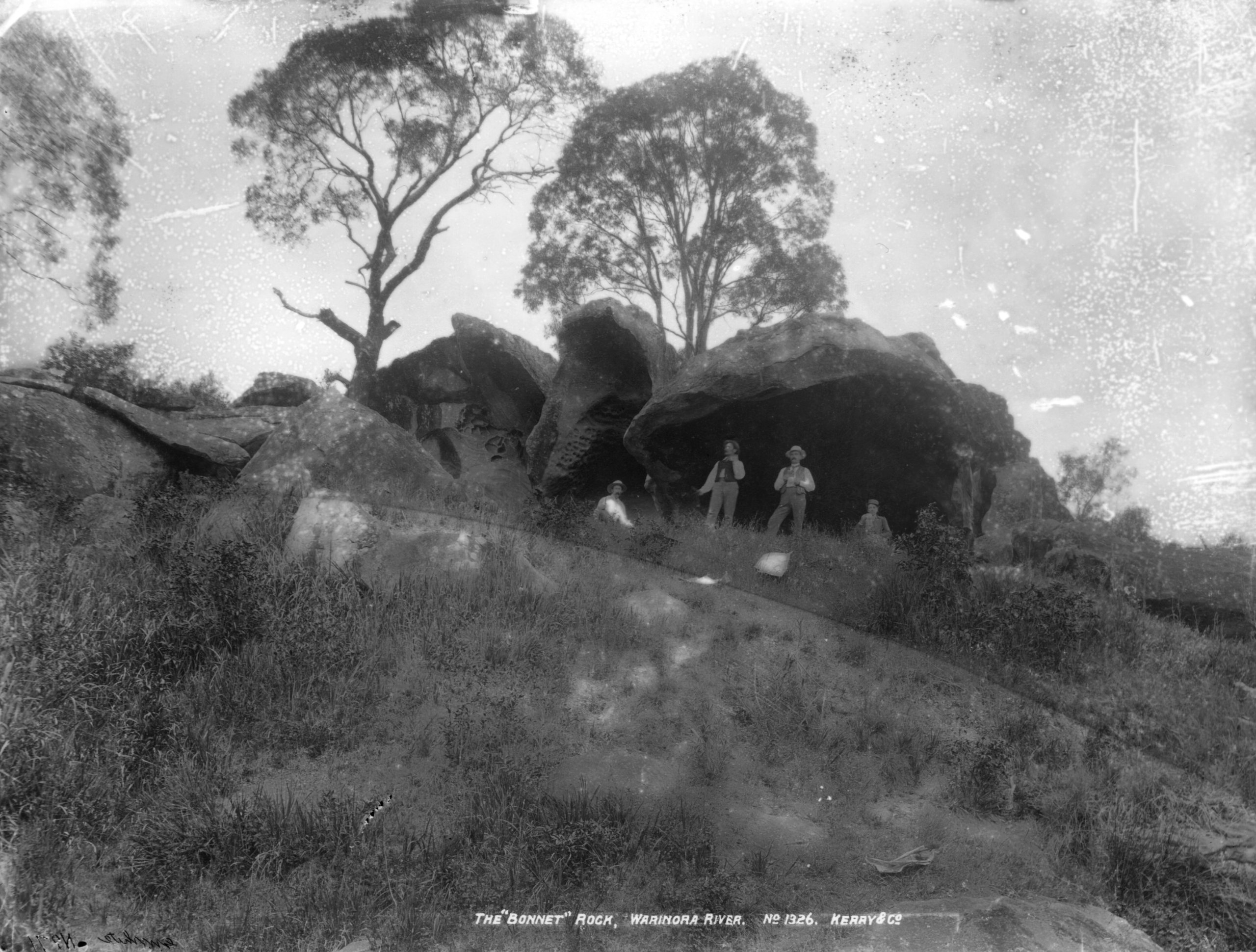  'The Bonnet Rock, Waranora River' by Kerry and Co from the Tyrrell Collection