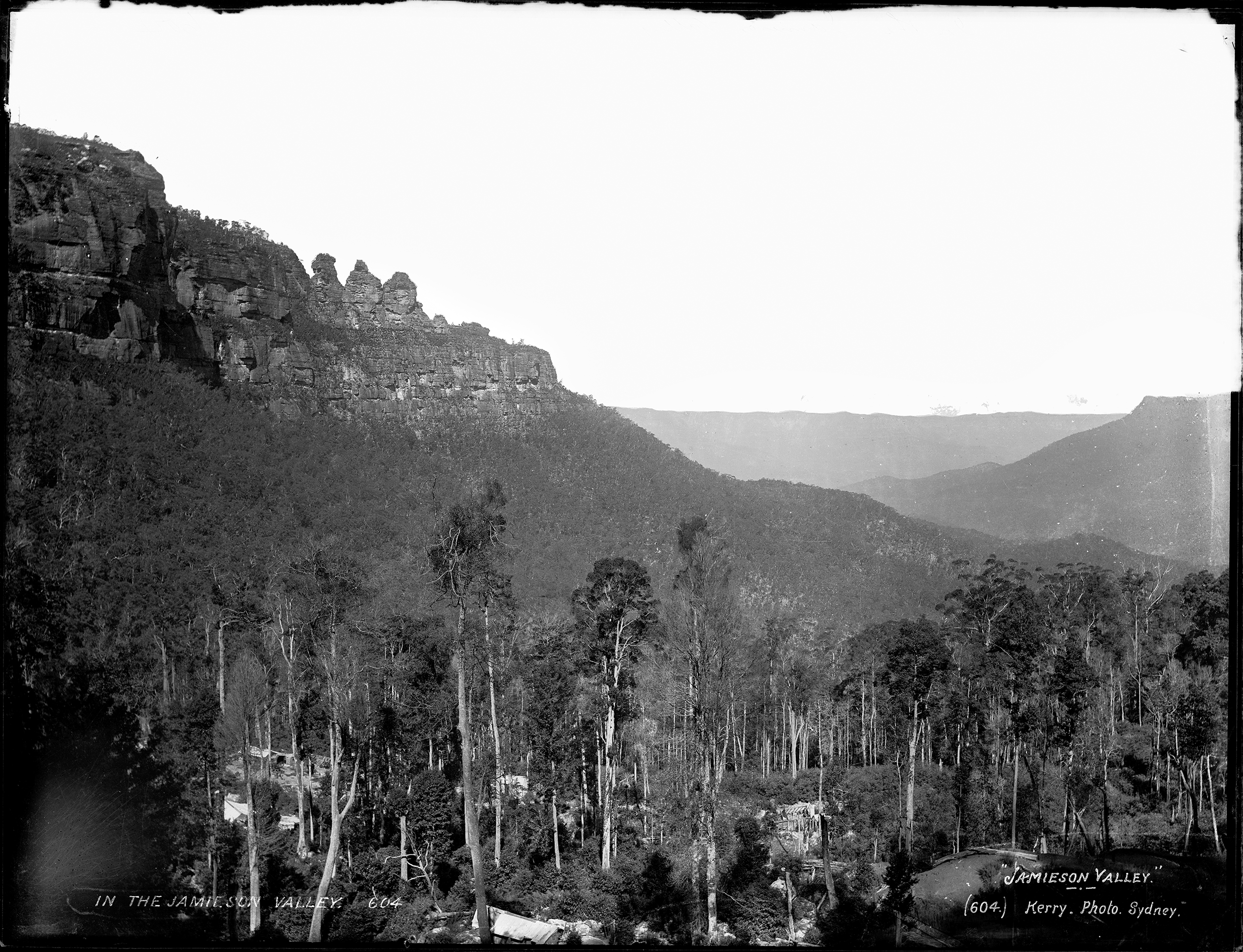 Mining huts in the Jamison Valley