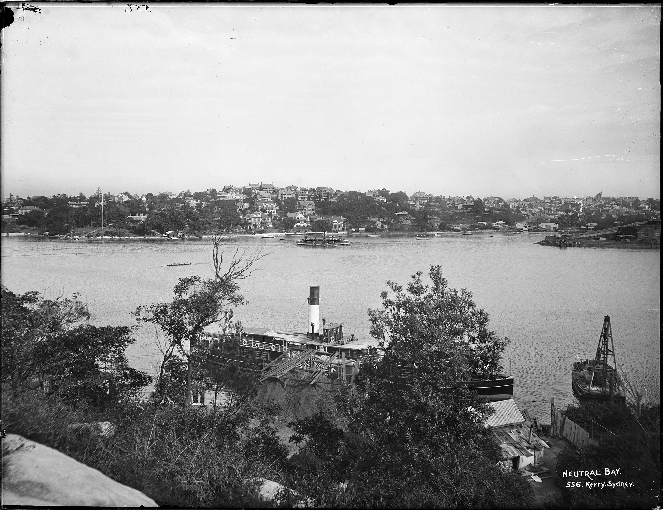 Photograph of Neutral Bay and Careening Cove, NSW, 1908-1914