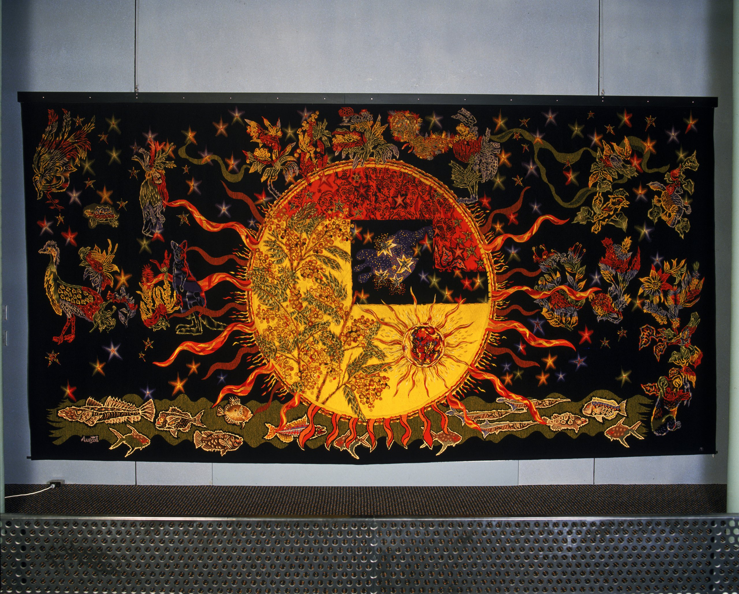 'Australia' tapestry designed by Jean Lurcat, woven in France