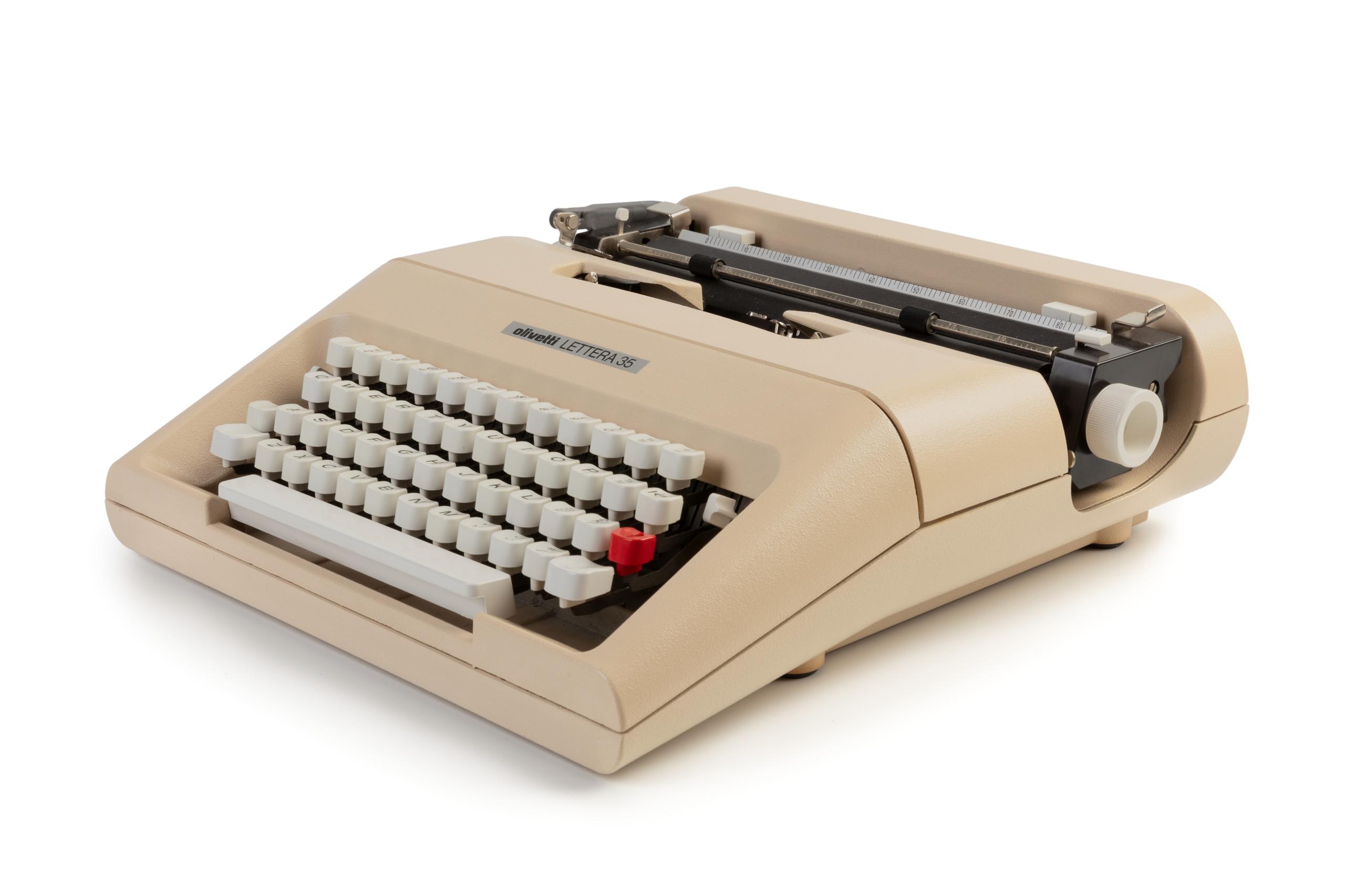 Powerhouse Collection - Olivetti Lettera 35 portable typewriter 