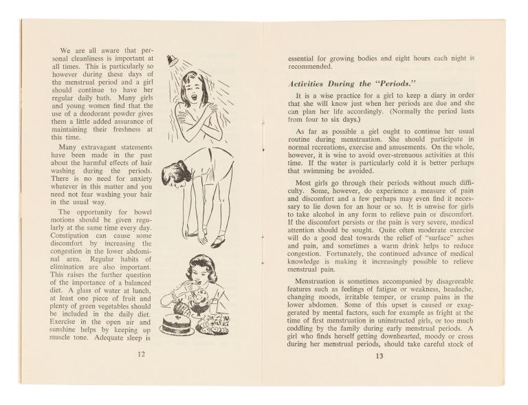 Booklet, 'A guide to womanhood: a reliable sex education booklet for young women 15 years and over'