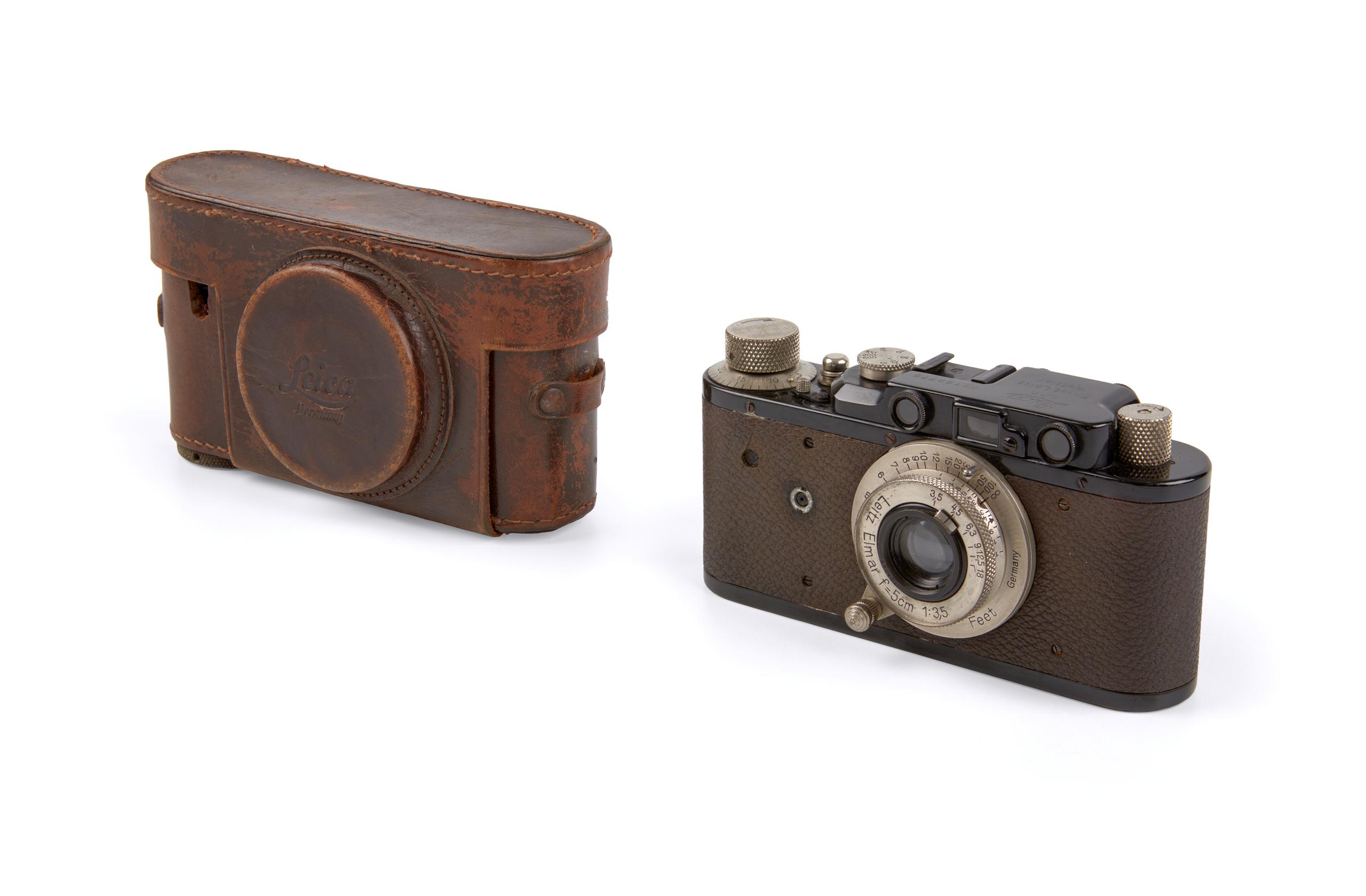 Powerhouse Collection - Leica II camera and case, c.1936