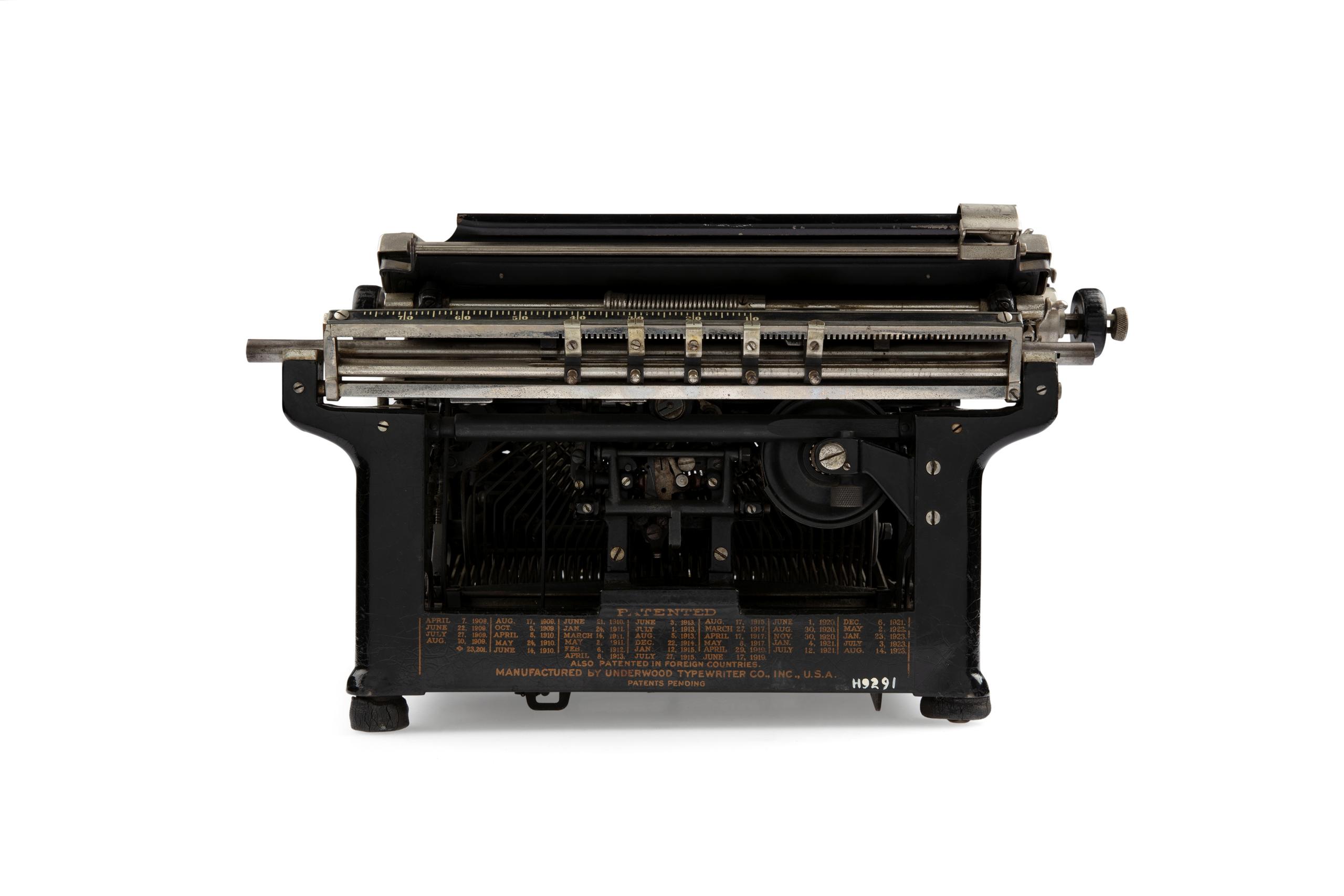 Powerhouse Collection - Underwood No 5 standard typewriter, c. 1924
