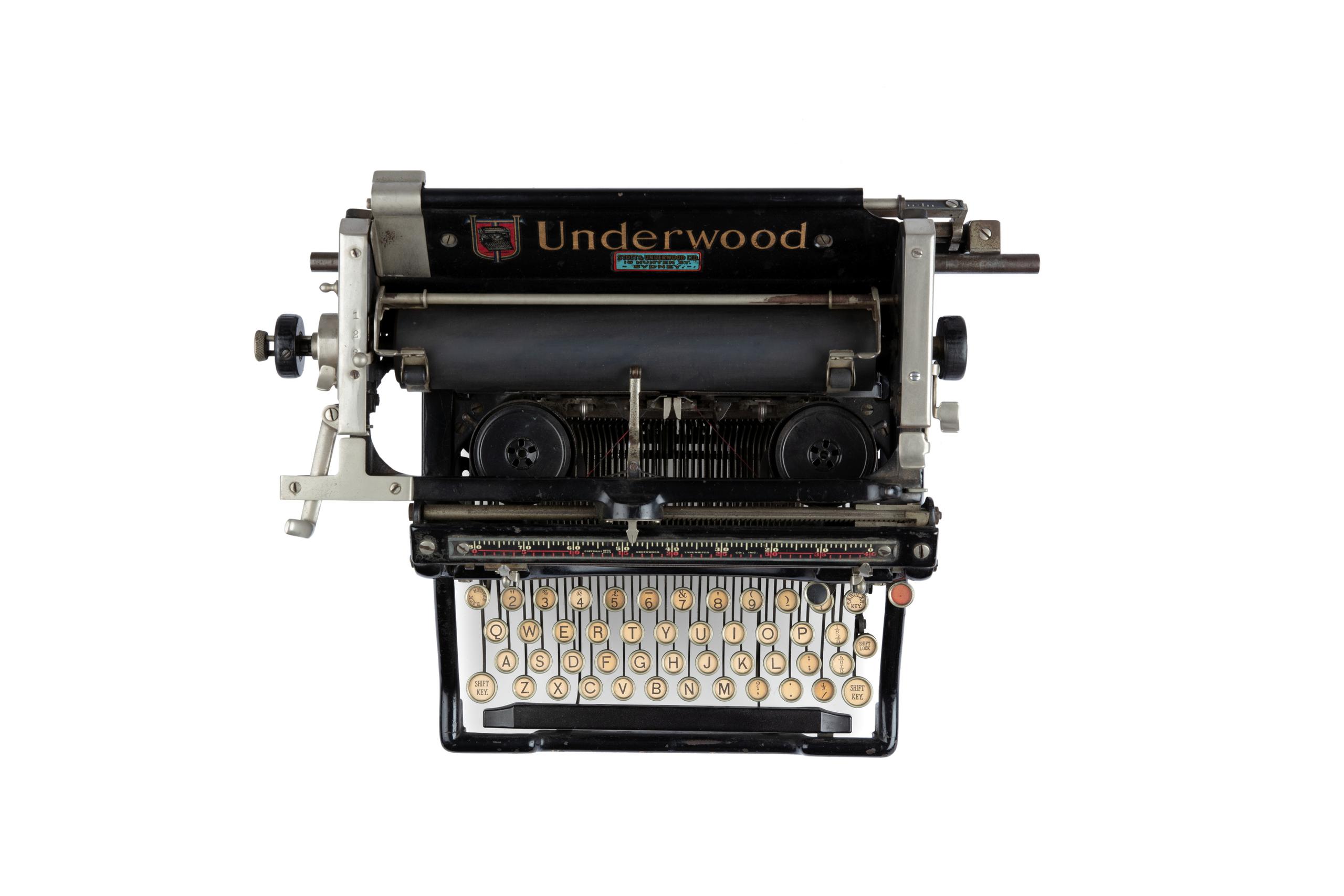 Powerhouse Collection - Underwood No 5 standard typewriter, c. 1924