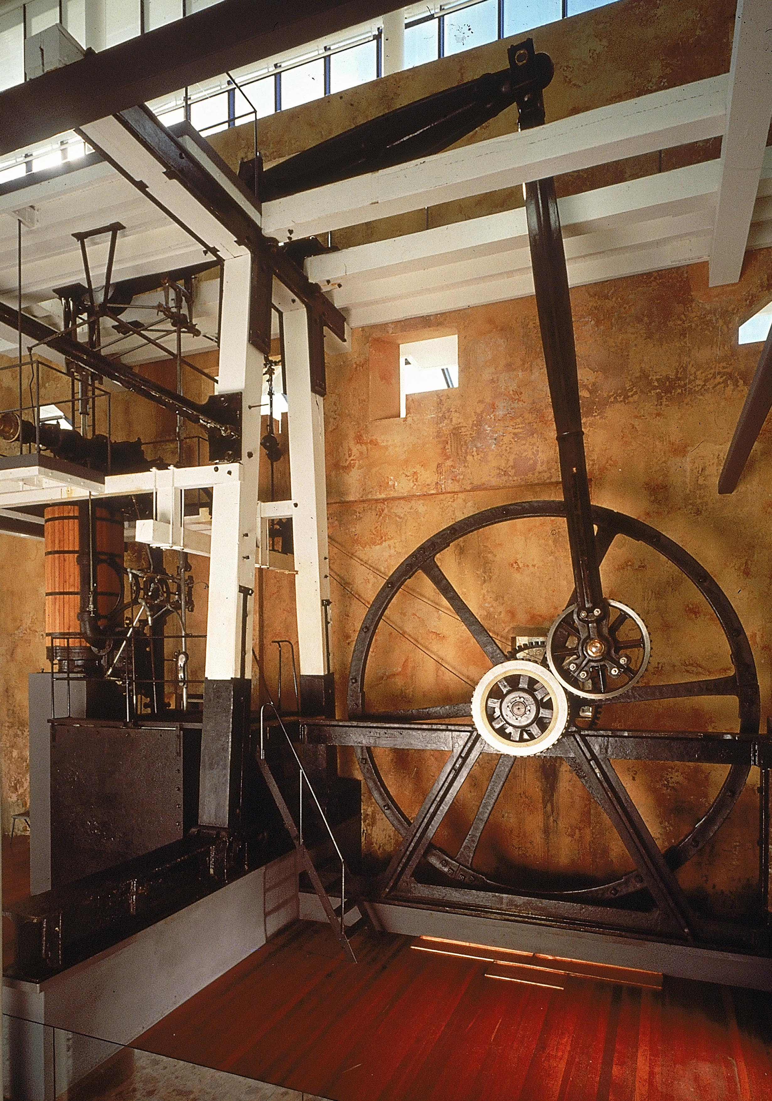 Boulton and Watt rotative steam engine, 1785