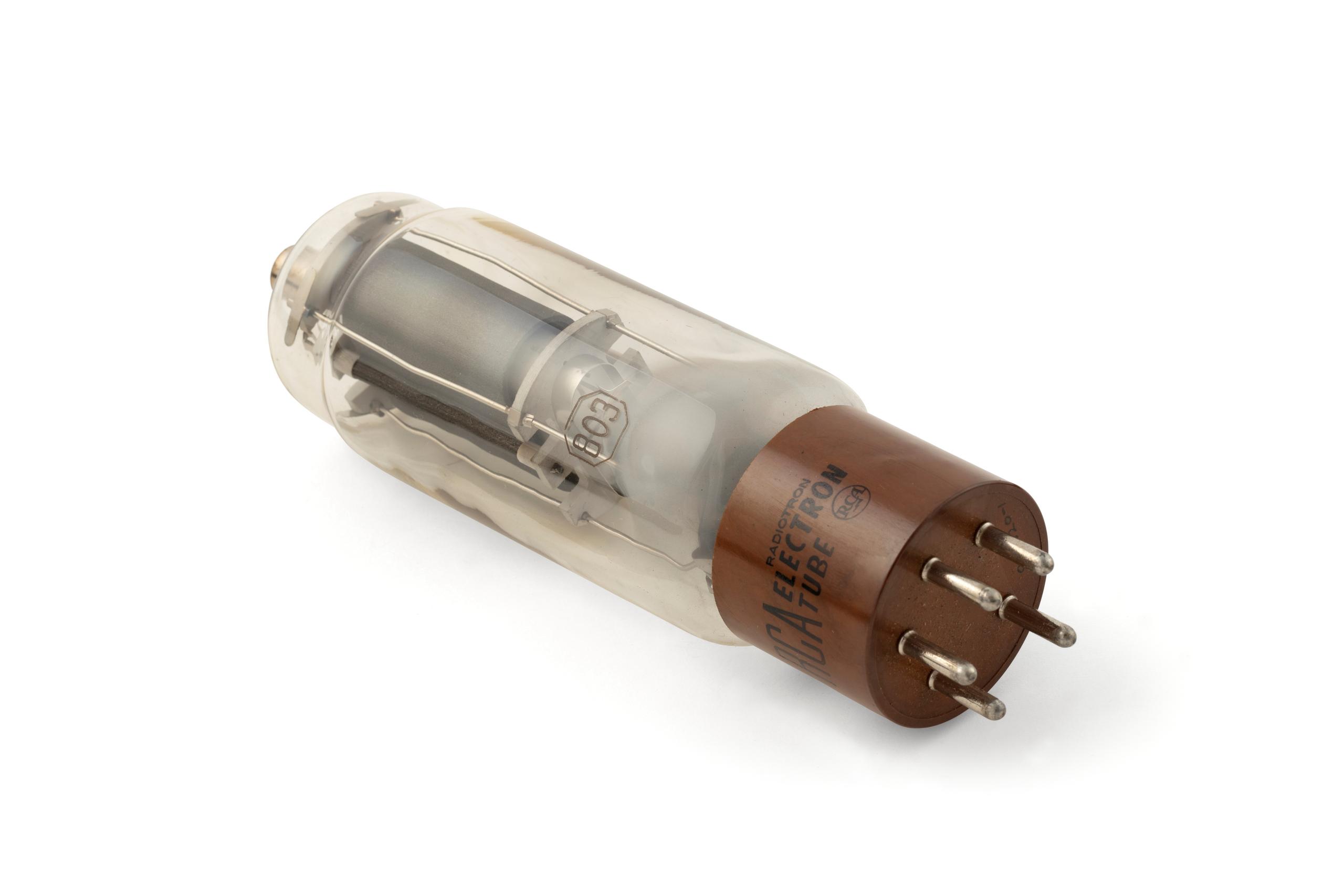 Tube NOS Triode RCA RADIOTRON 805 JAN VT-143 (USA) - Neuf D'époque