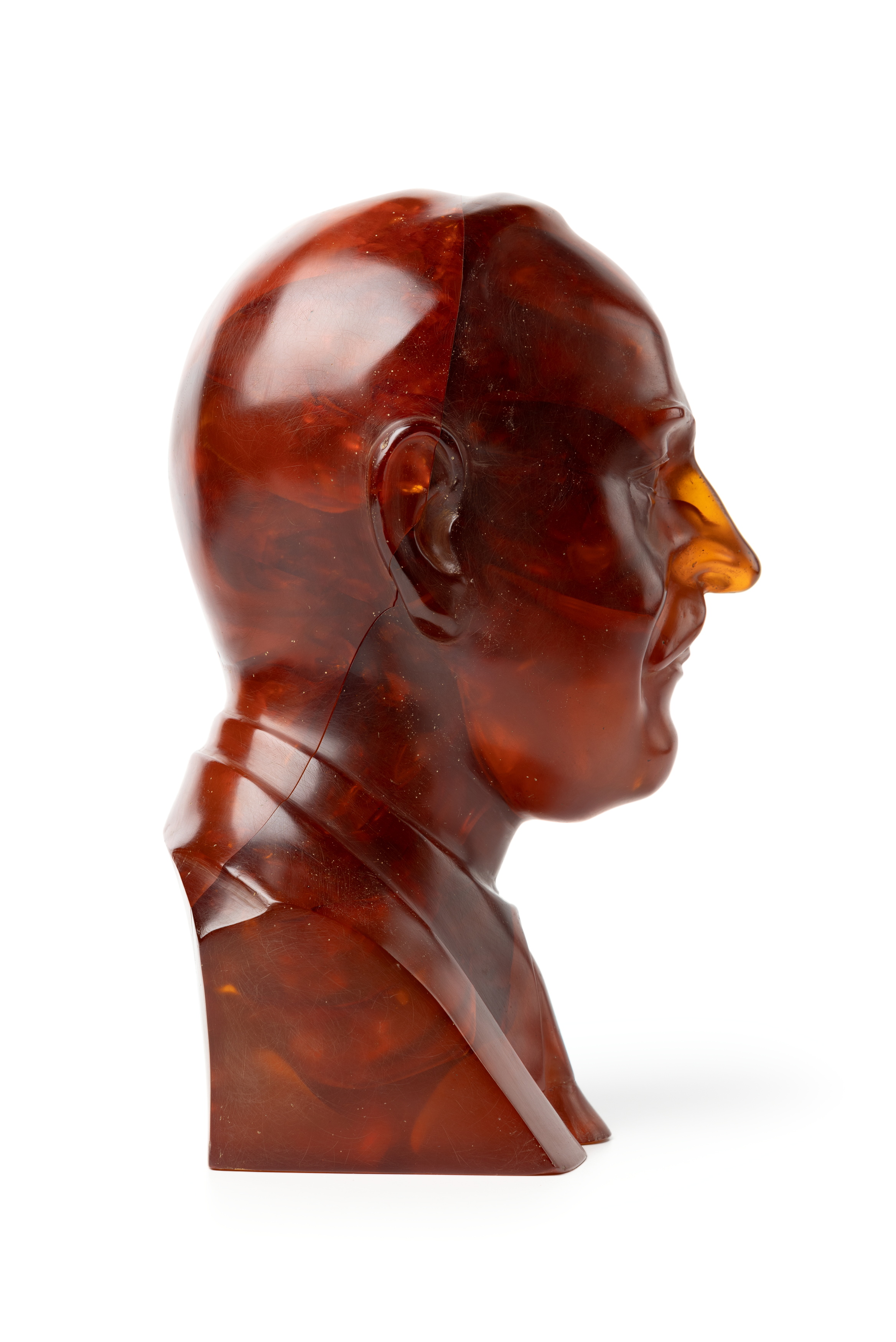 Bakelite bust of Leo Hendrik Baekeland