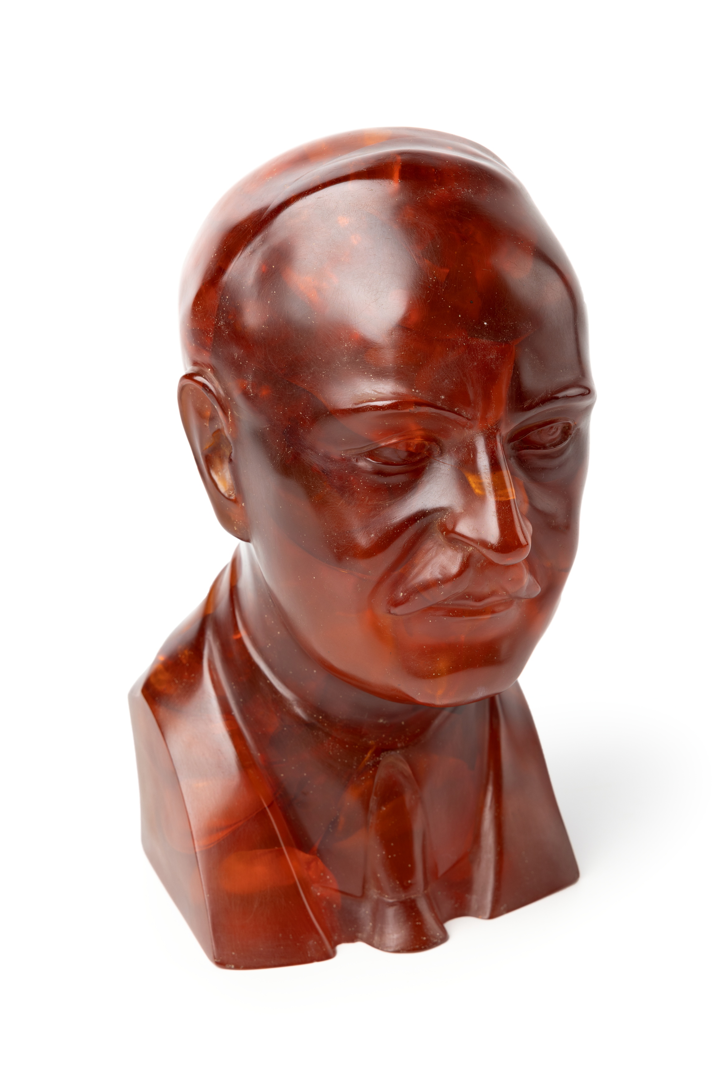 Bakelite bust of Leo Hendrik Baekeland