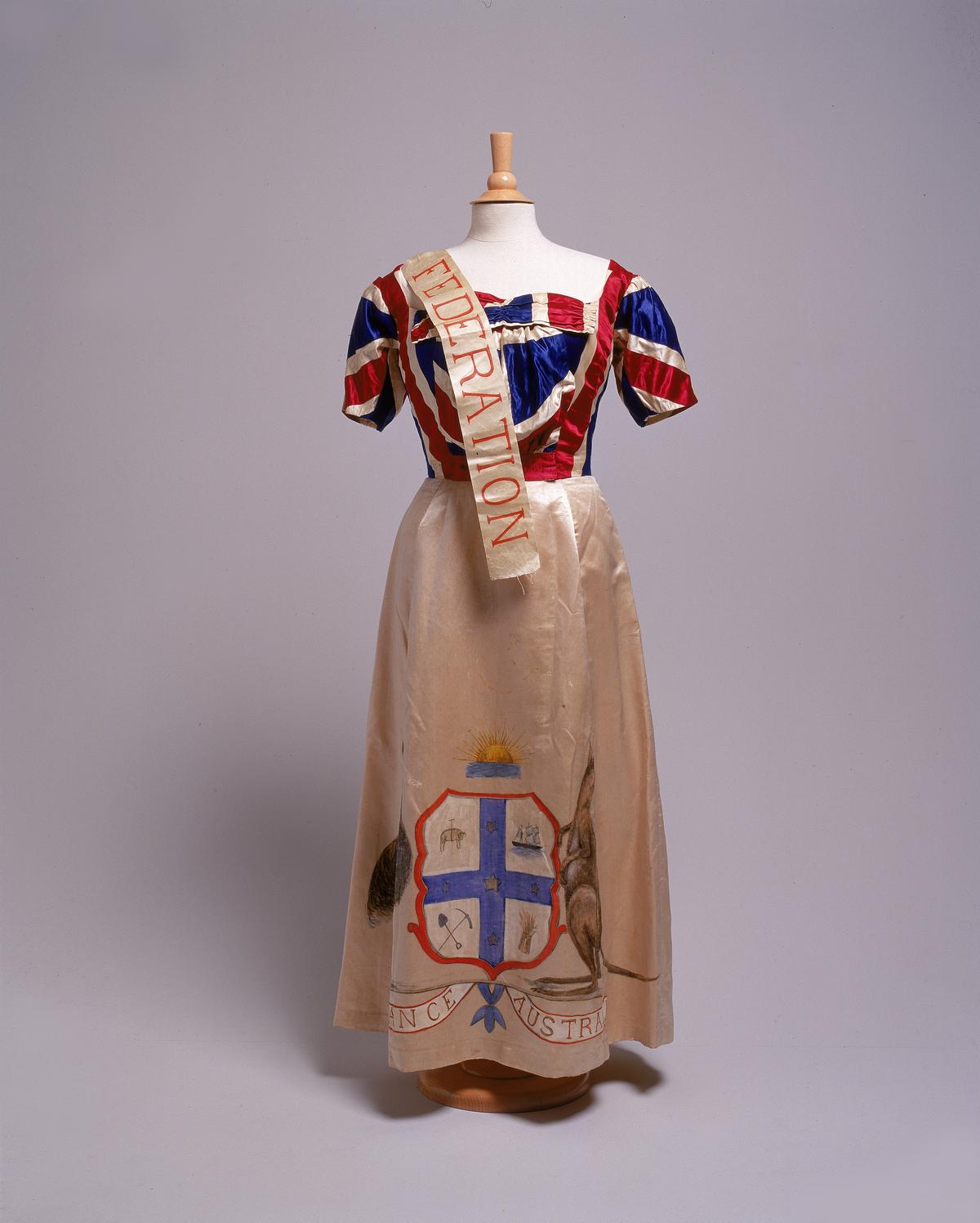 Powerhouse Collection - 'Federation' outfit worn by Margaret (Mrs Harry)  Chisholm, 1900