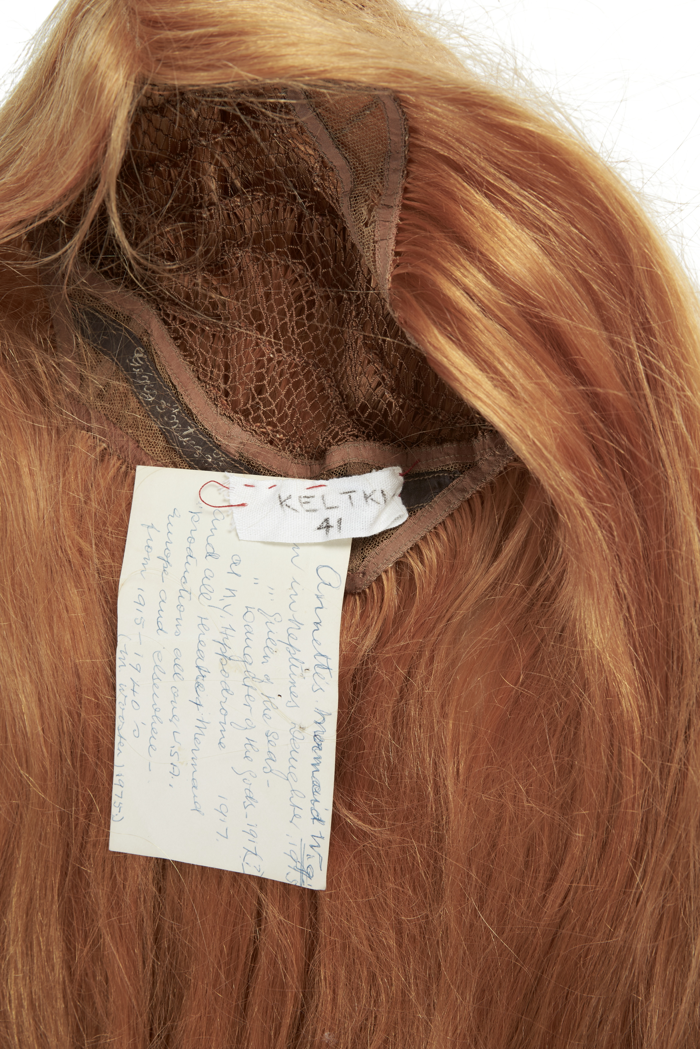 Wig used by Annette Kellerman