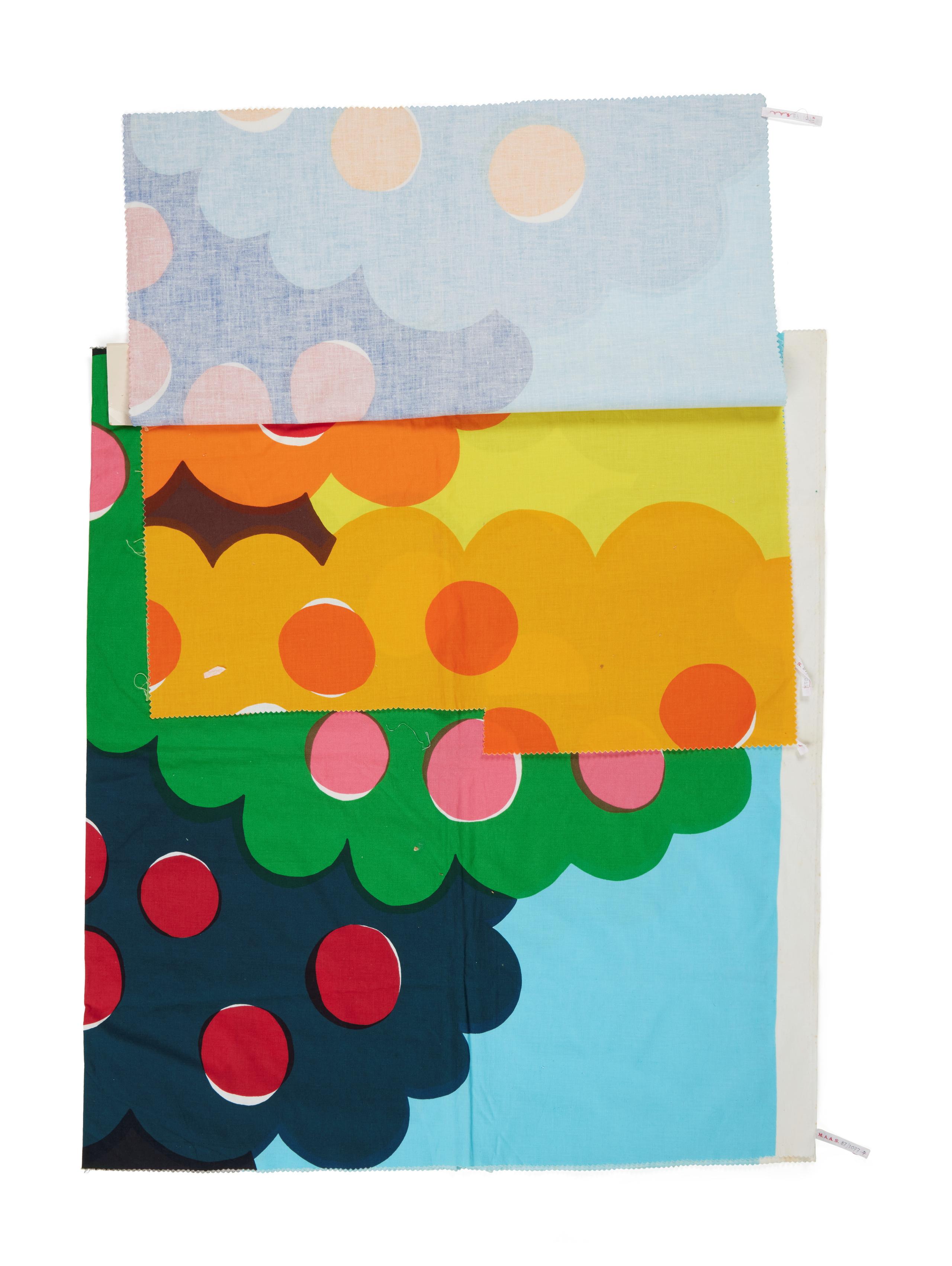 marimekko - みっち Powerhouse Collection - 'Max Ja Maritz' textile swatches by