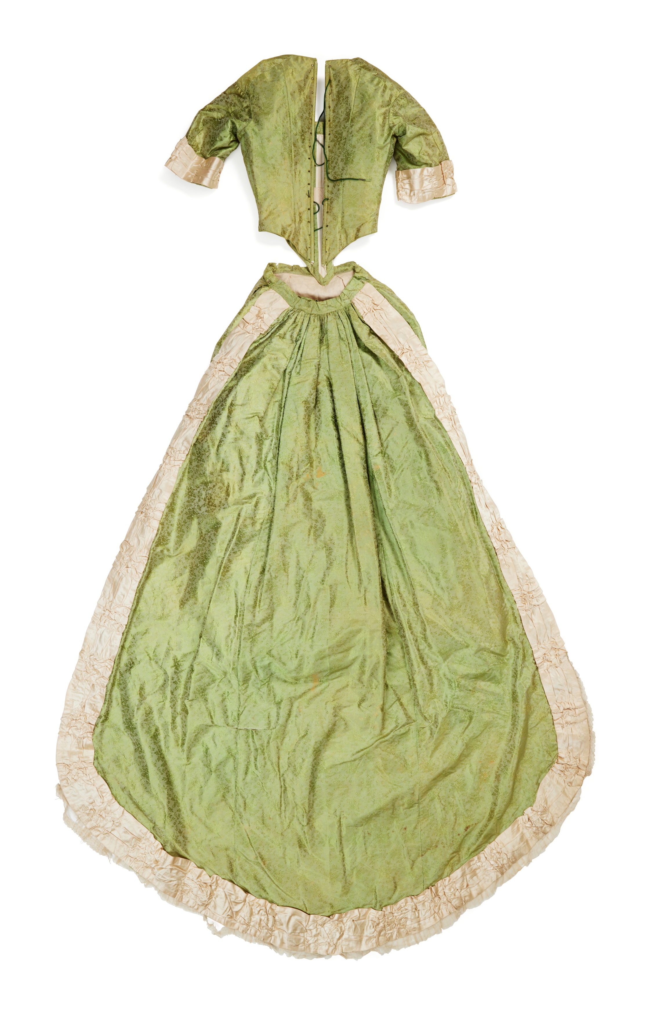 Evening dress worn by Maria Traill (nee Windeyer)