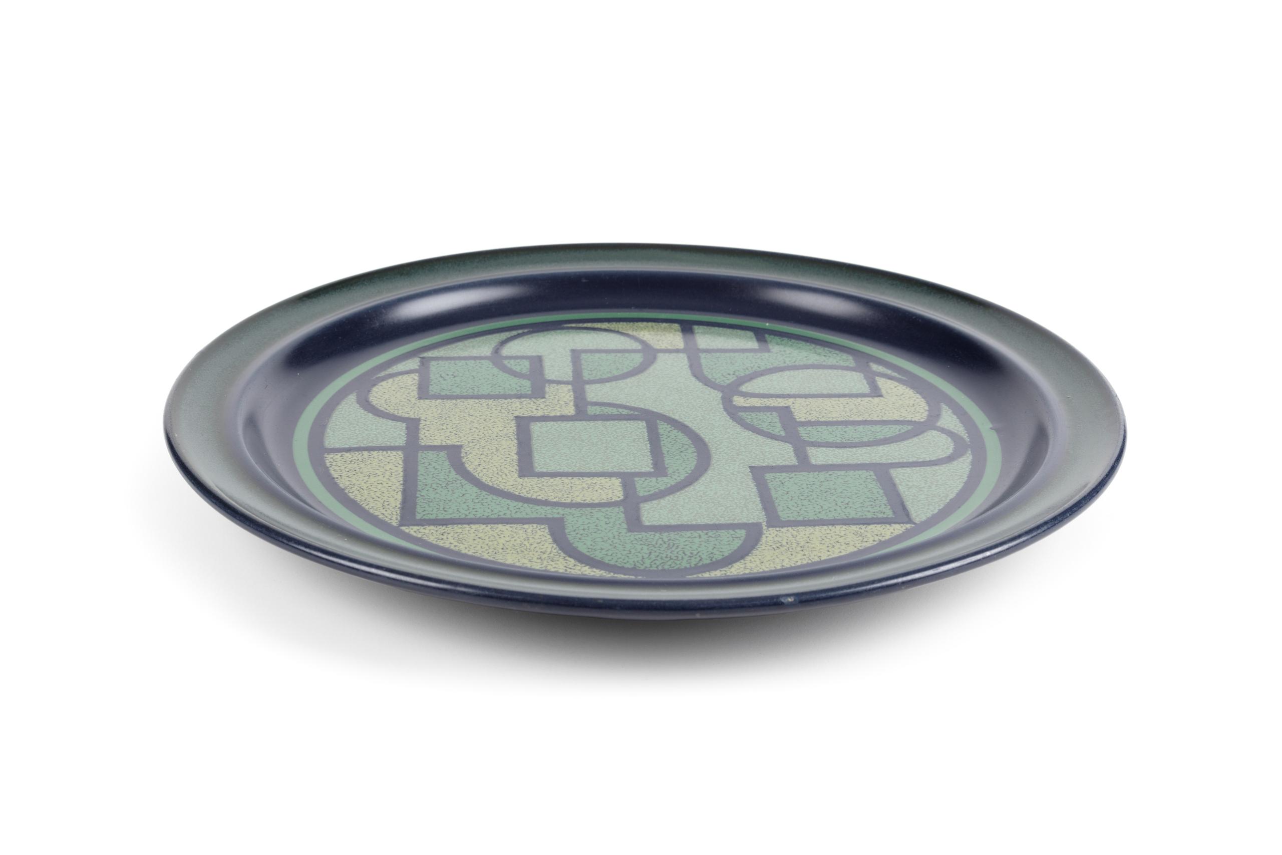 Powerhouse Collection - Plate by Noritake from Japan, c.1975