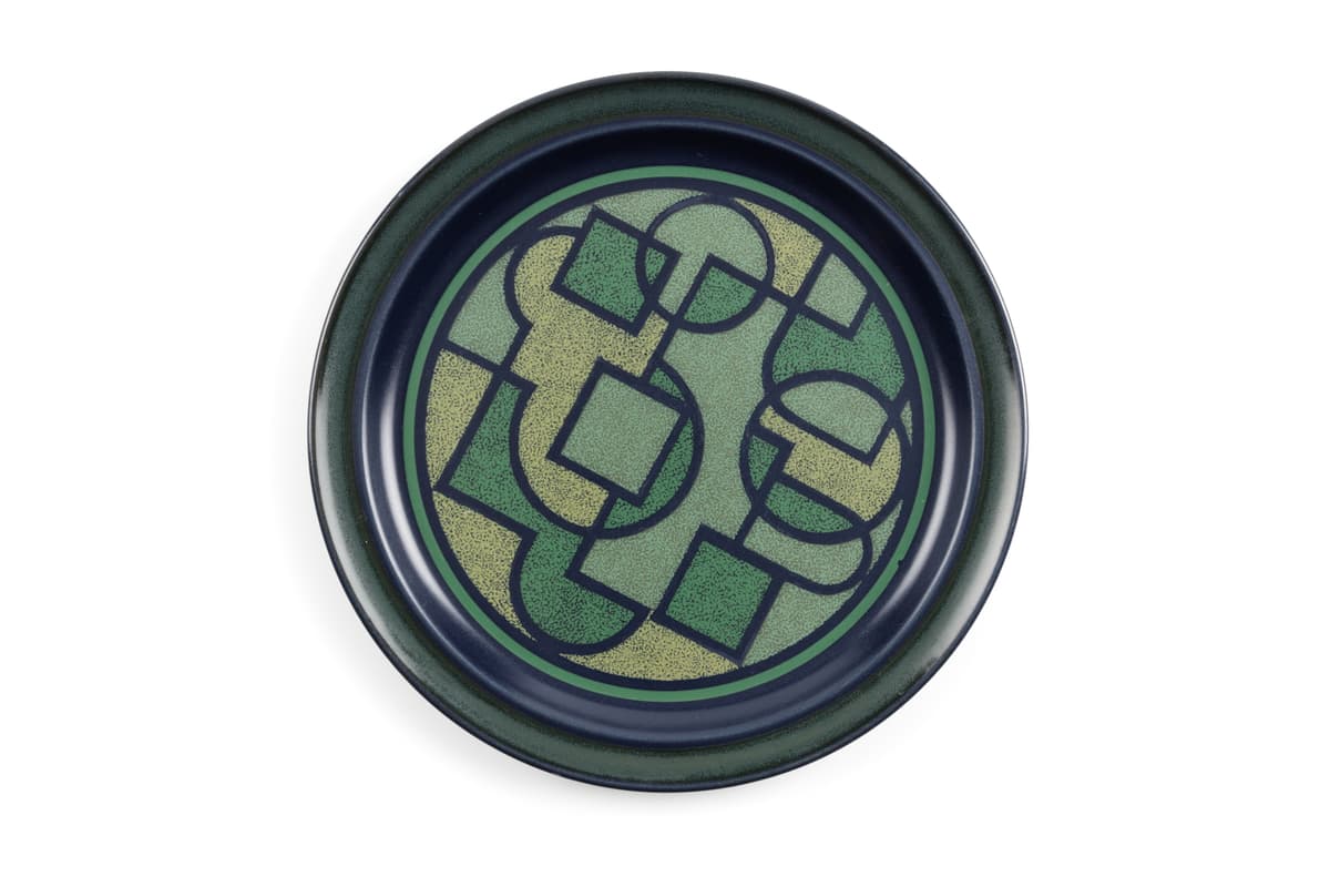 Powerhouse Collection - Plate by Noritake from Japan, c.1975