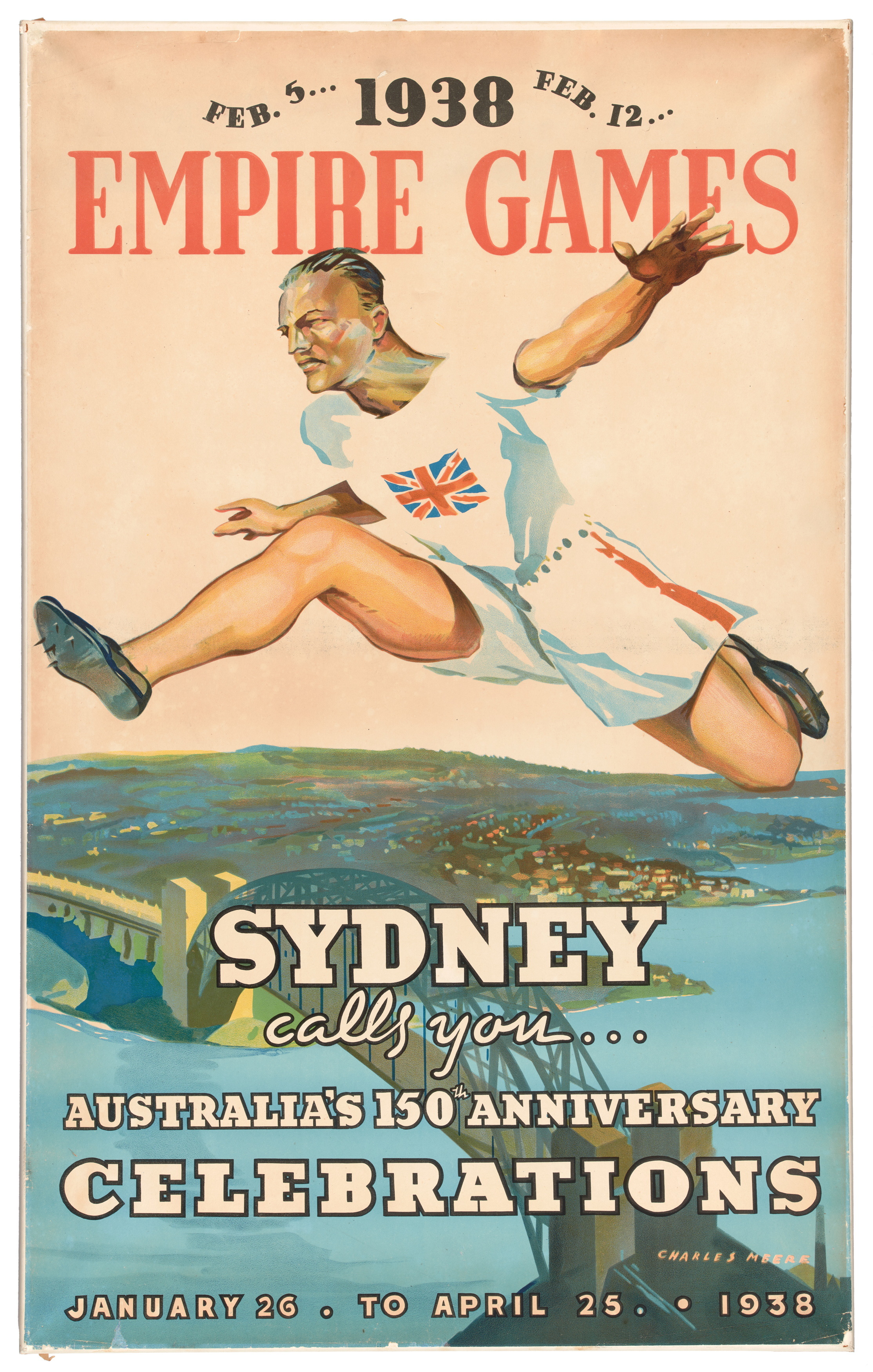 1938 Empire Games poster