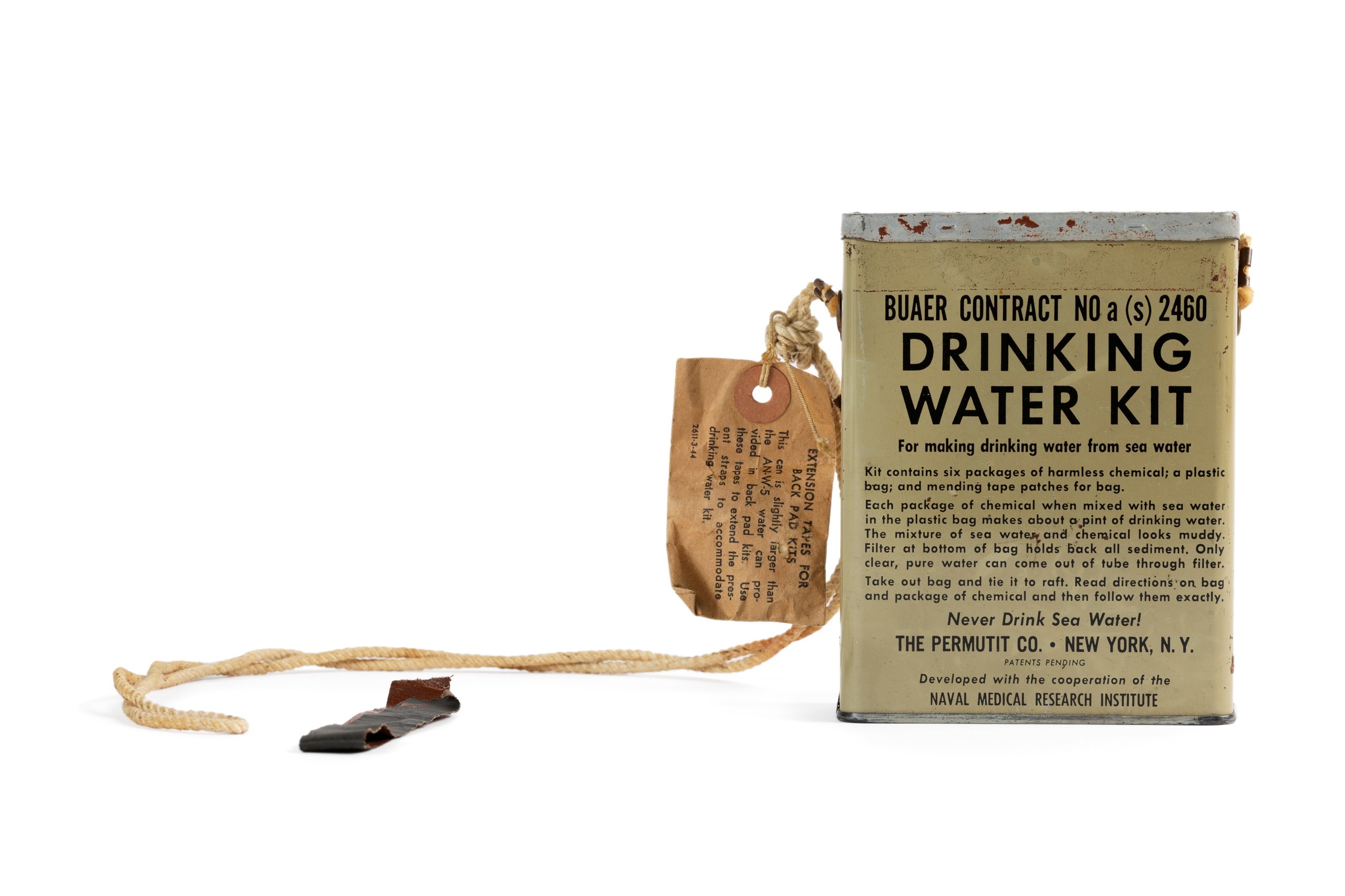 Water de-salting kit