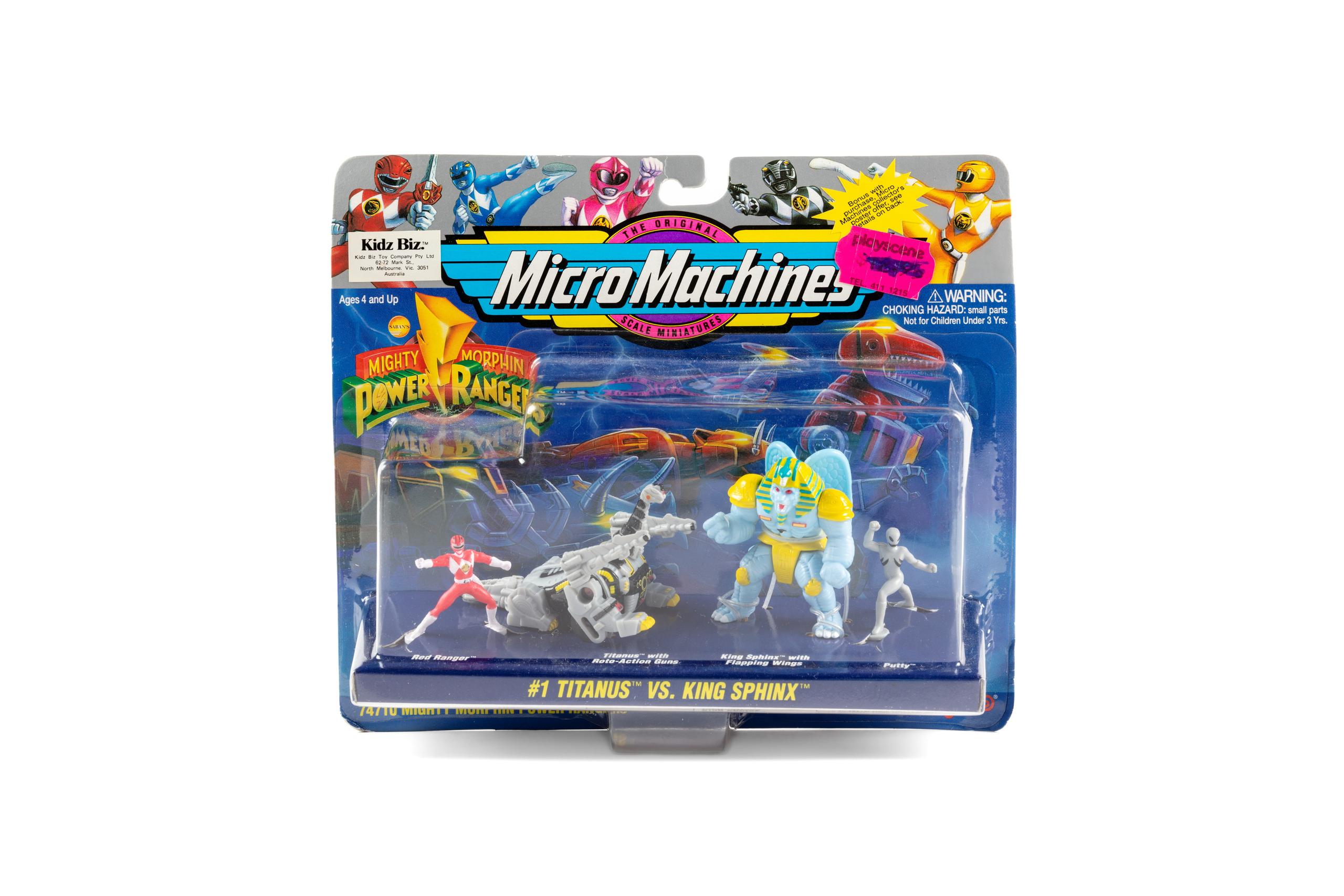 Powerhouse Collection Micro Machine toy from TV show Mighty