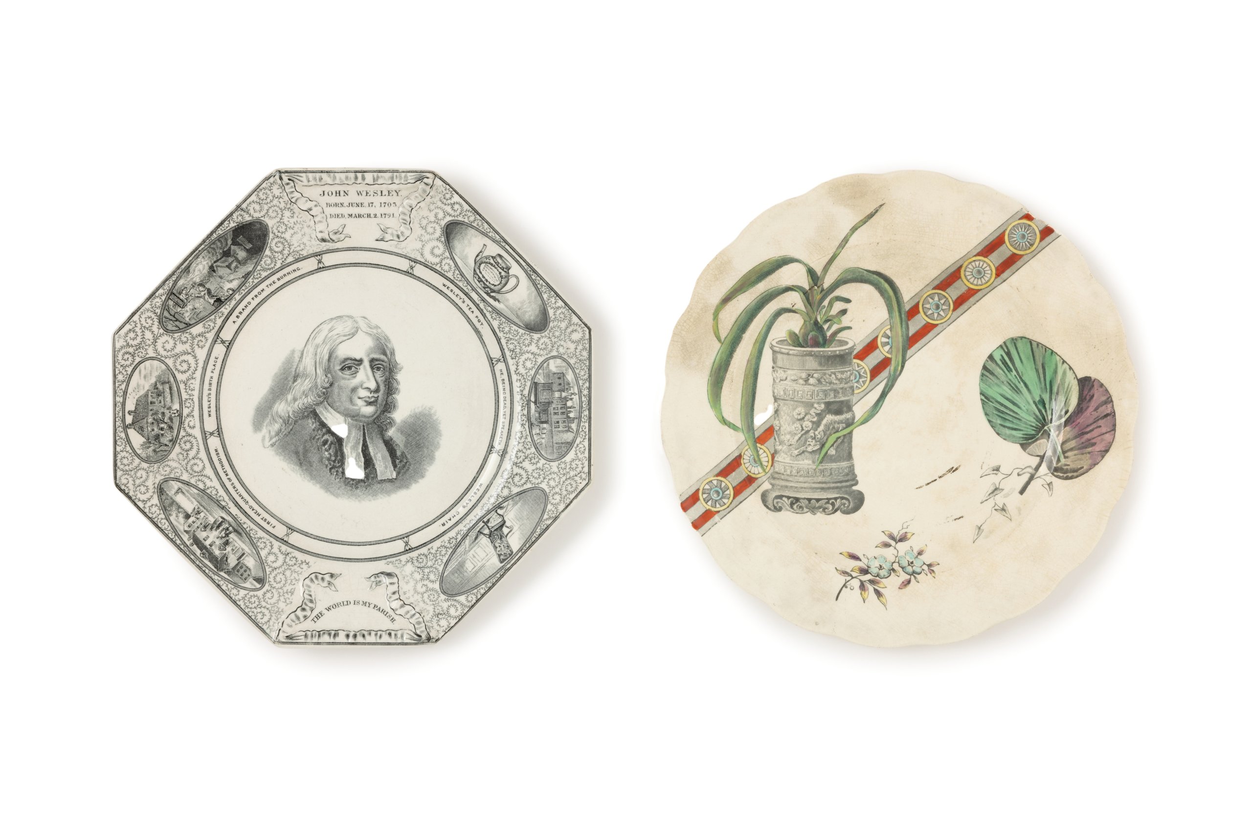 Plates by Powell, Bishop and Stonier and C Challinor