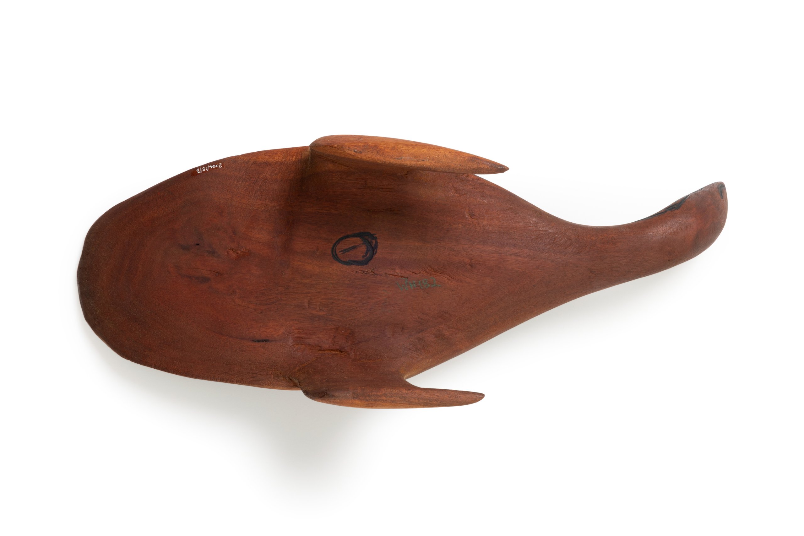 Carved river red gum 'Walawuru Wedge-tailed Eagle' Tjulpu by Pulya Taylor