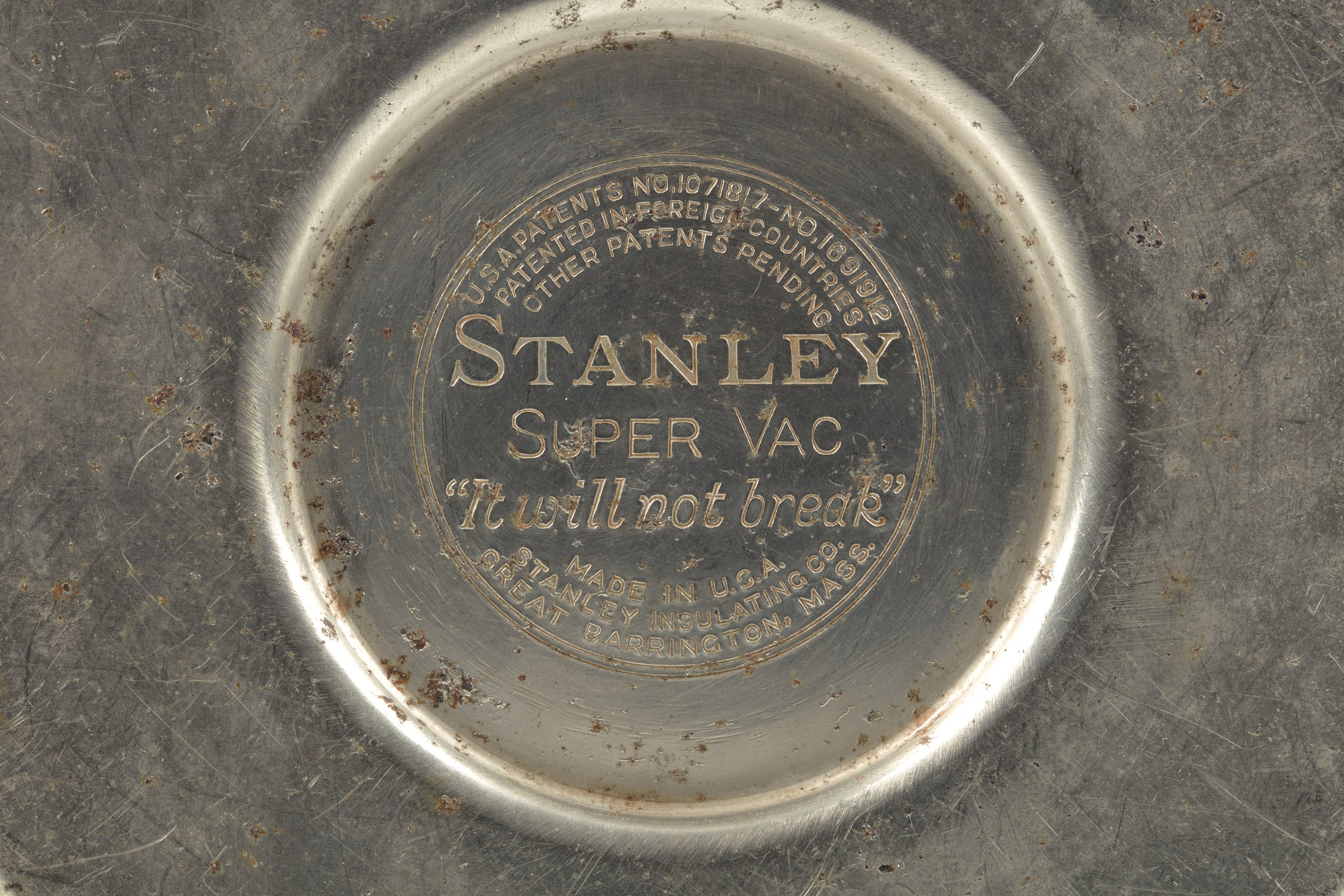 'Stanley Super Vac' thermos used by Nancy Bird Walton, 1935