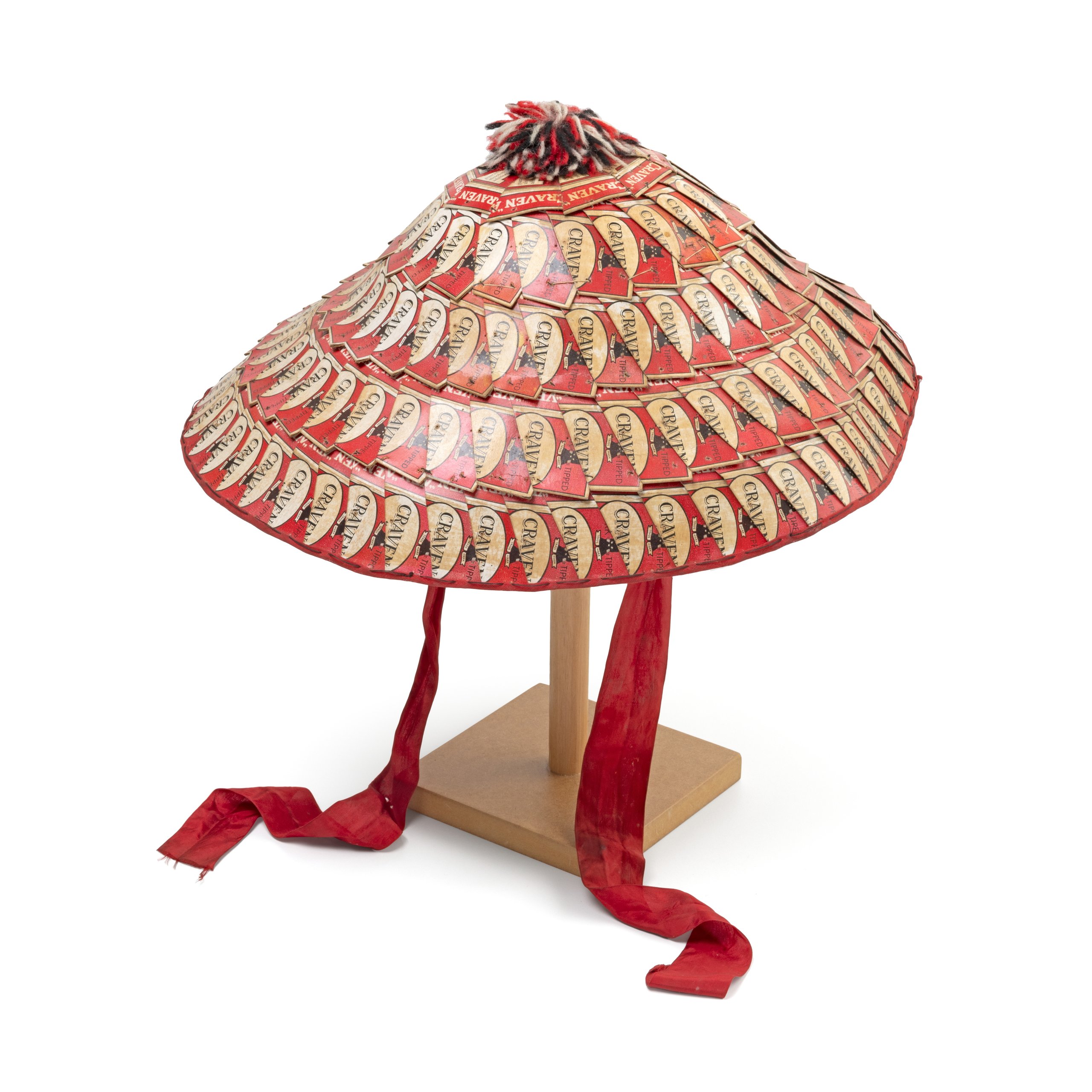 Powerhouse Collection - Womens sunhat made of 'Craven A' cigarette