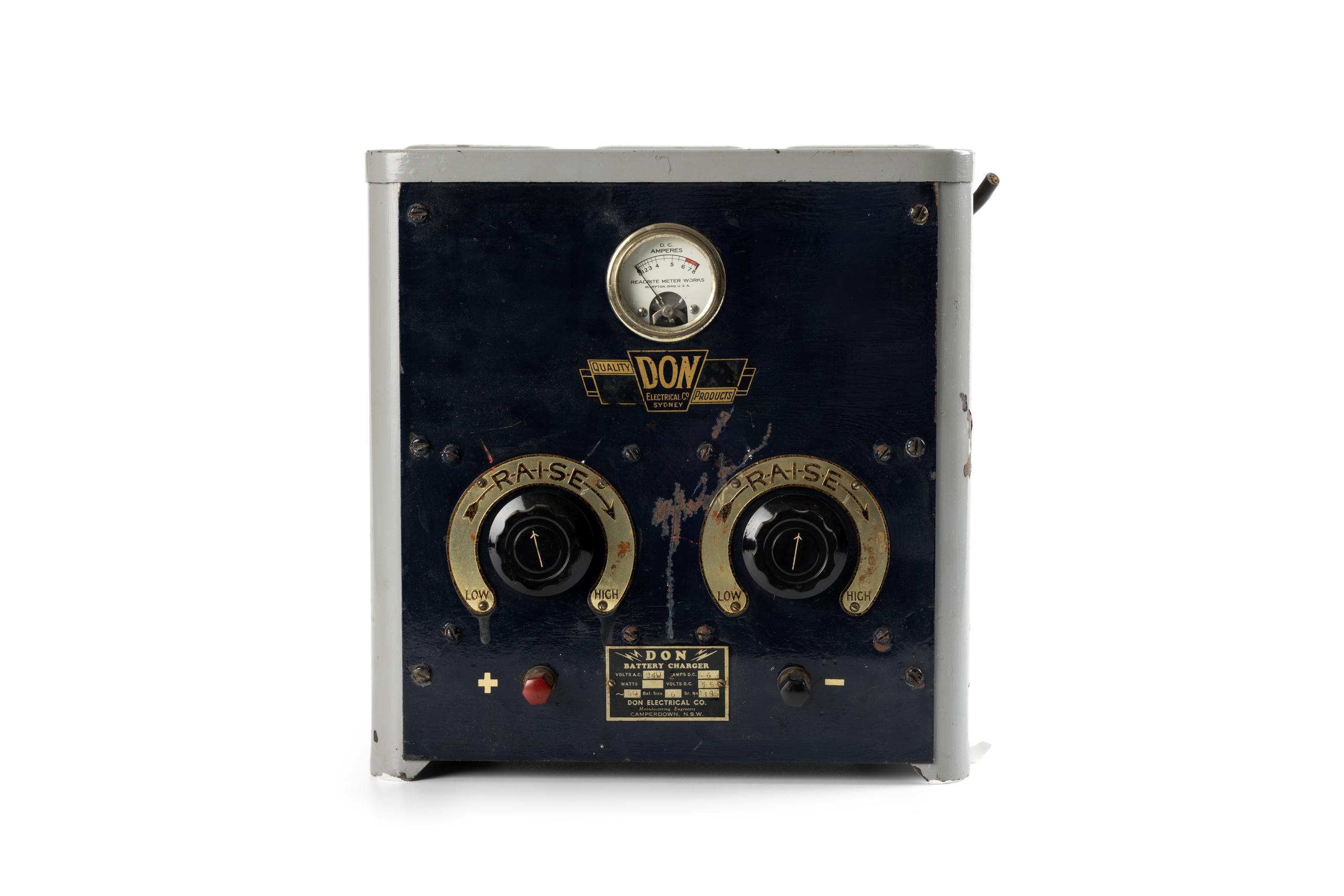Powerhouse Collection - Battery charger by Don Electrical, 1930s