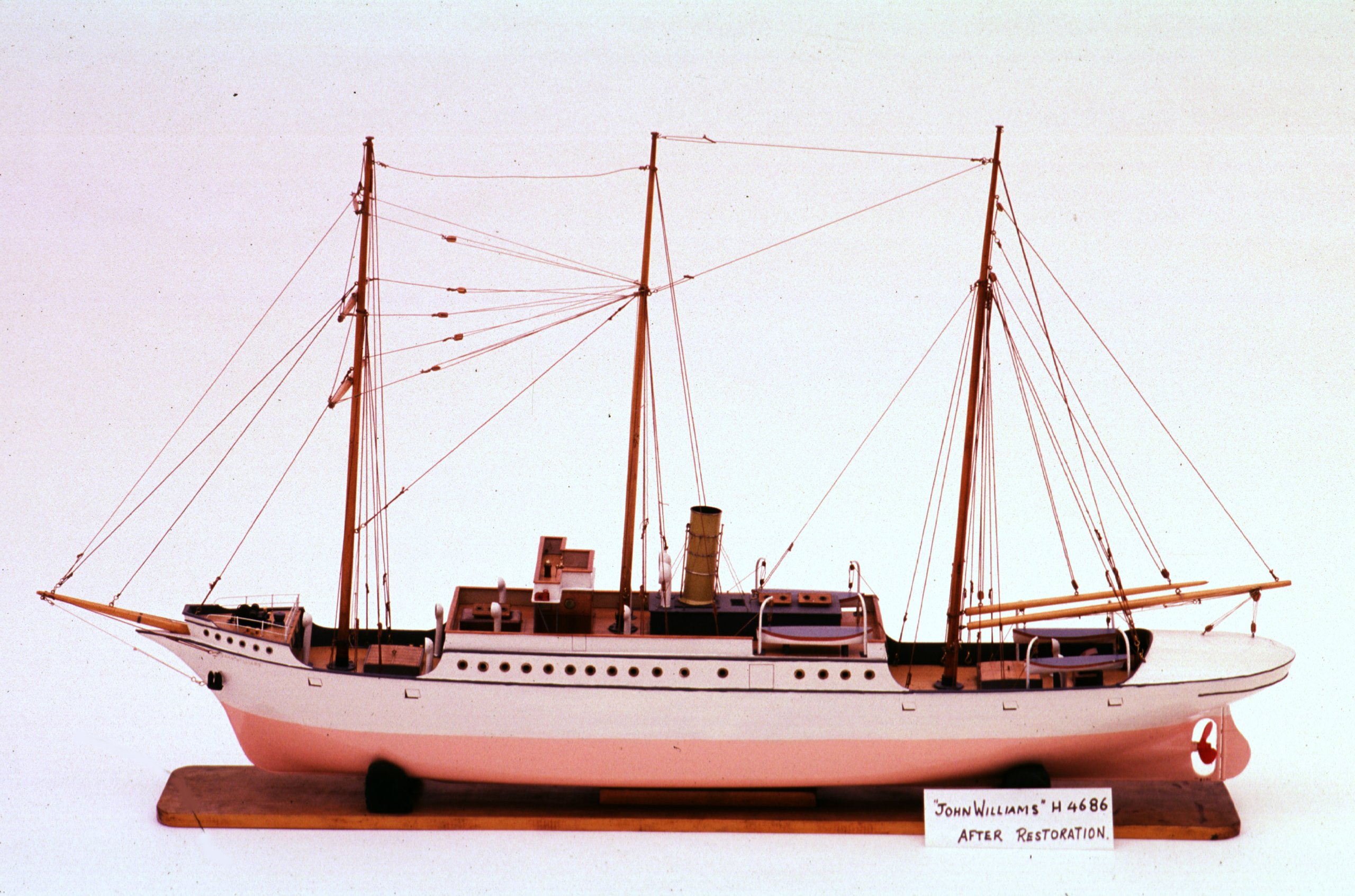 Model of the SS 'John Williams IV'