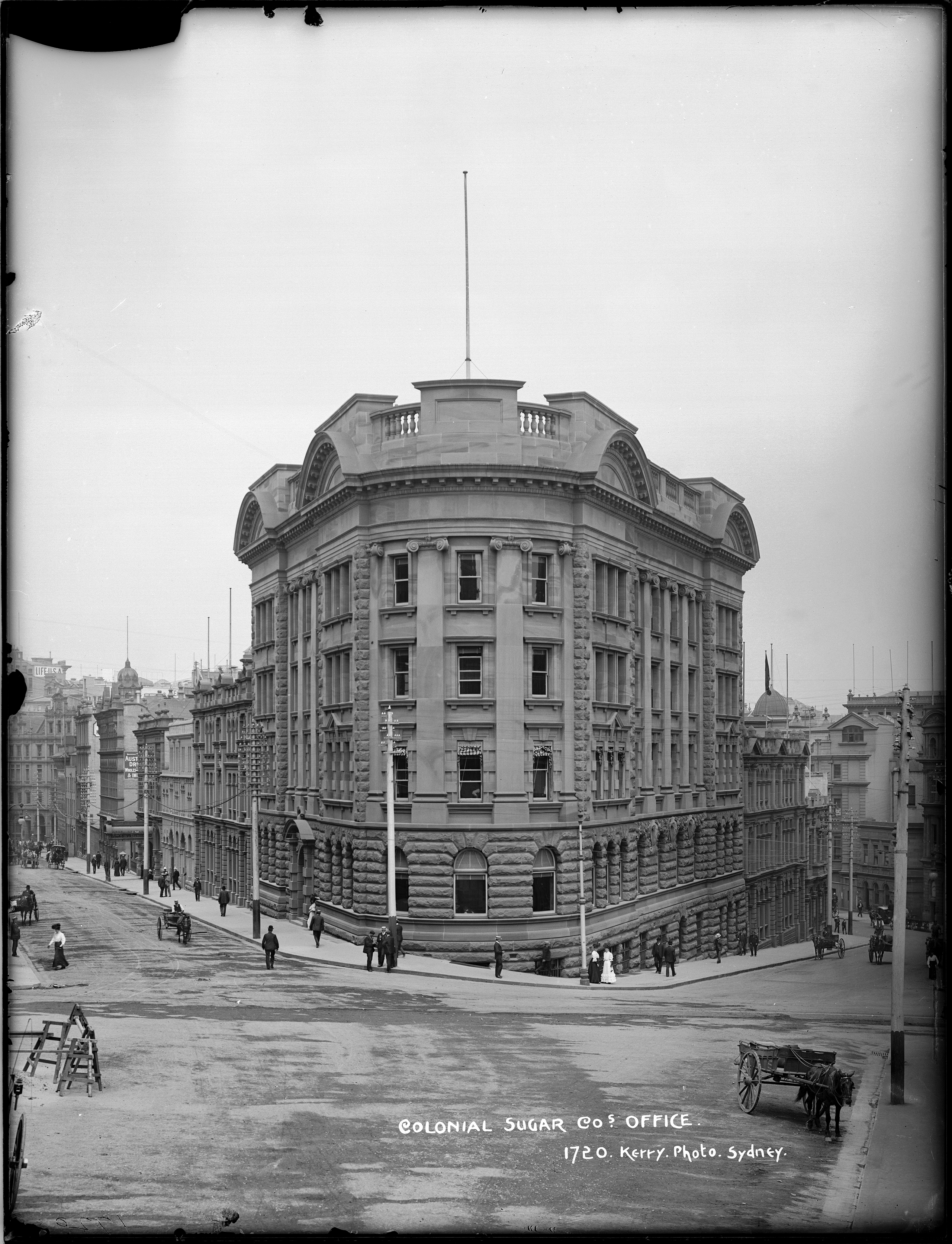 'Colonial Sugar Co Offices' by Kerry and Co from the Tyrrell Collection
