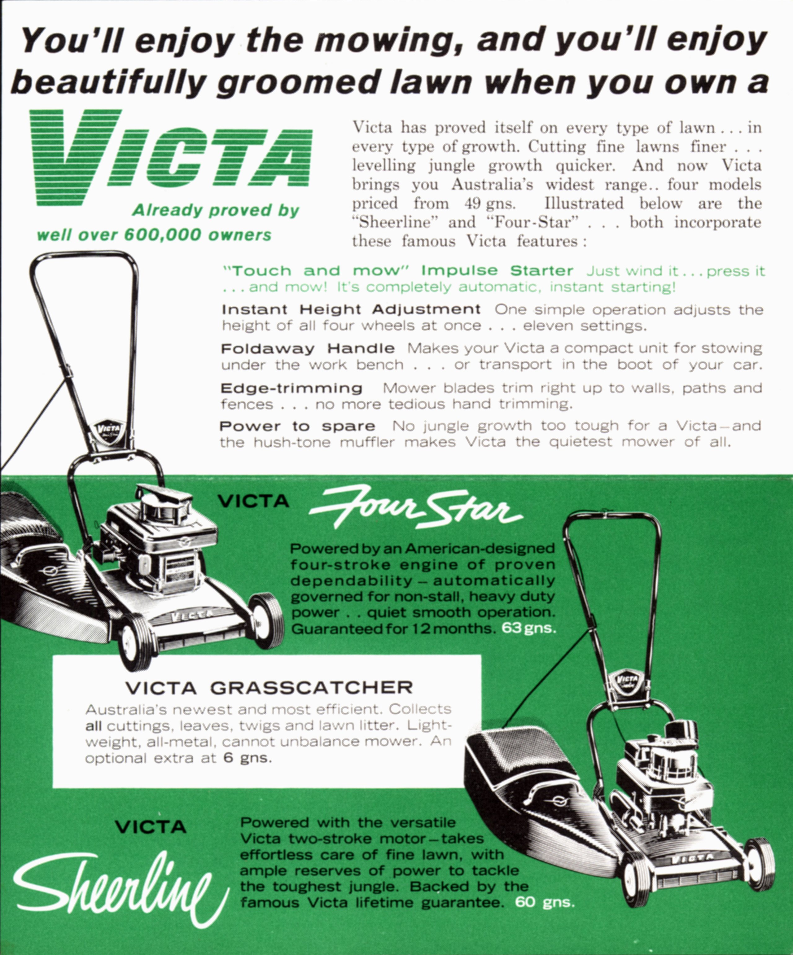 Victa Motor Mower Manufacturing Archive