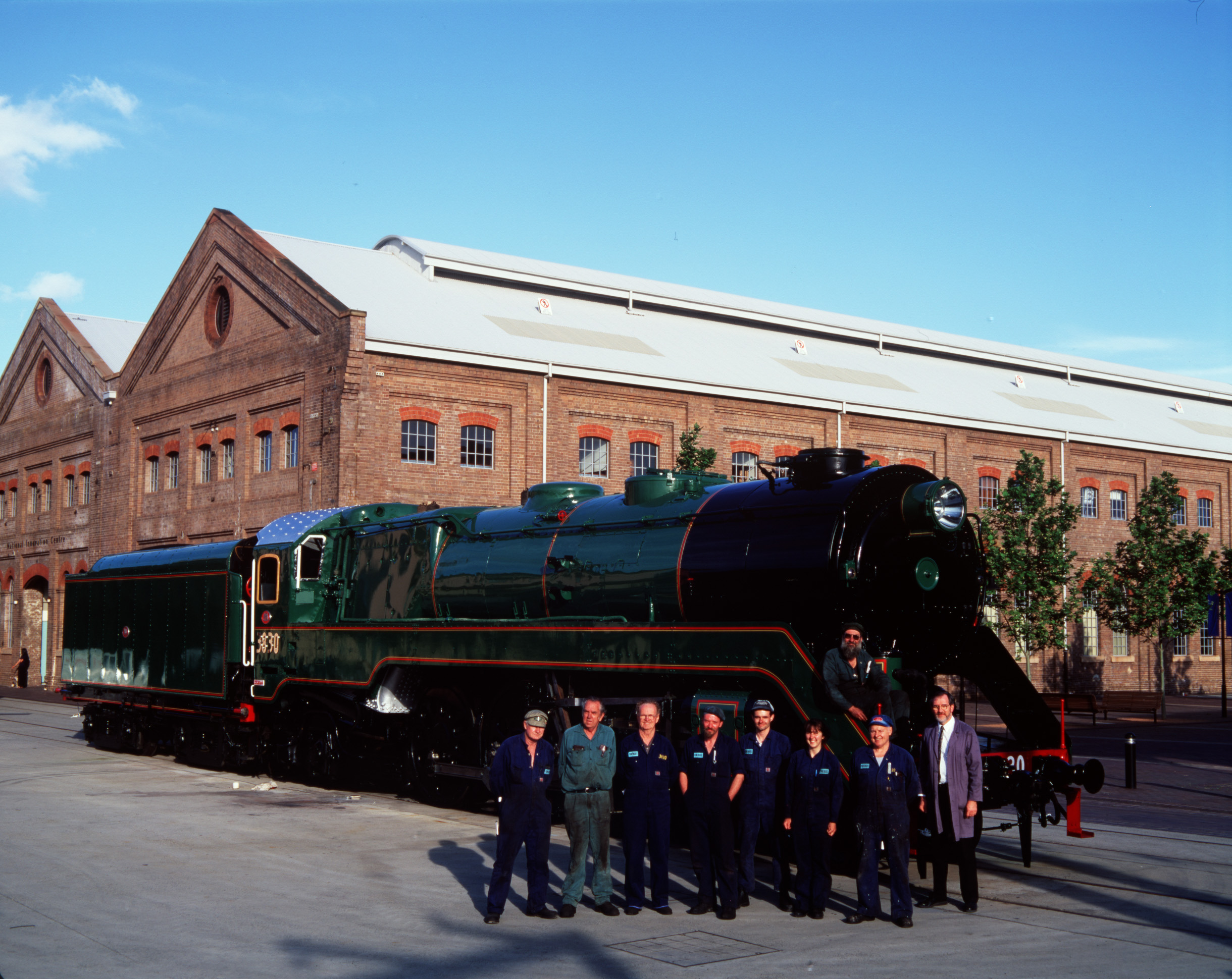 Steam locomotive No. 3830
