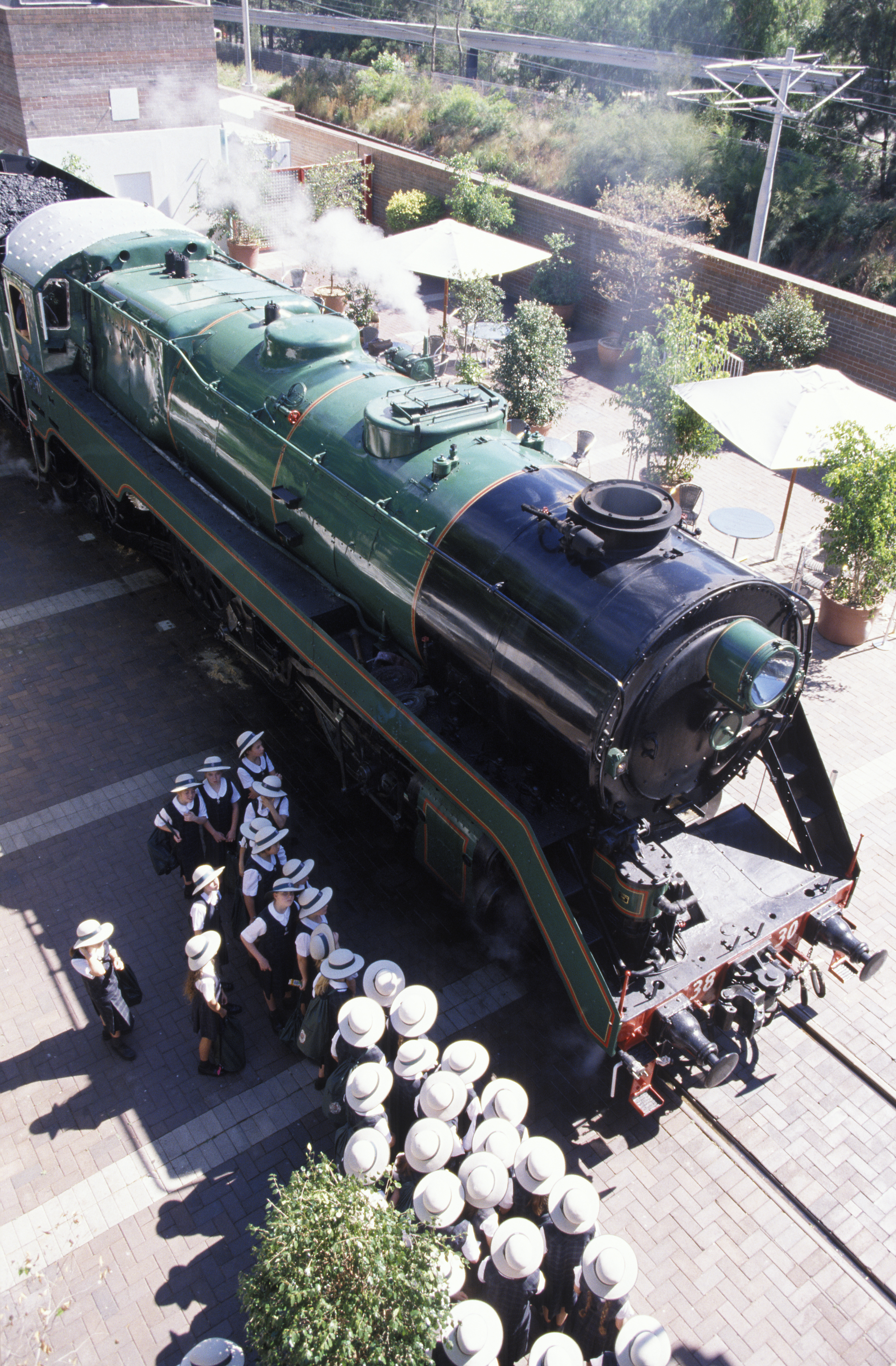 Steam locomotive No. 3830