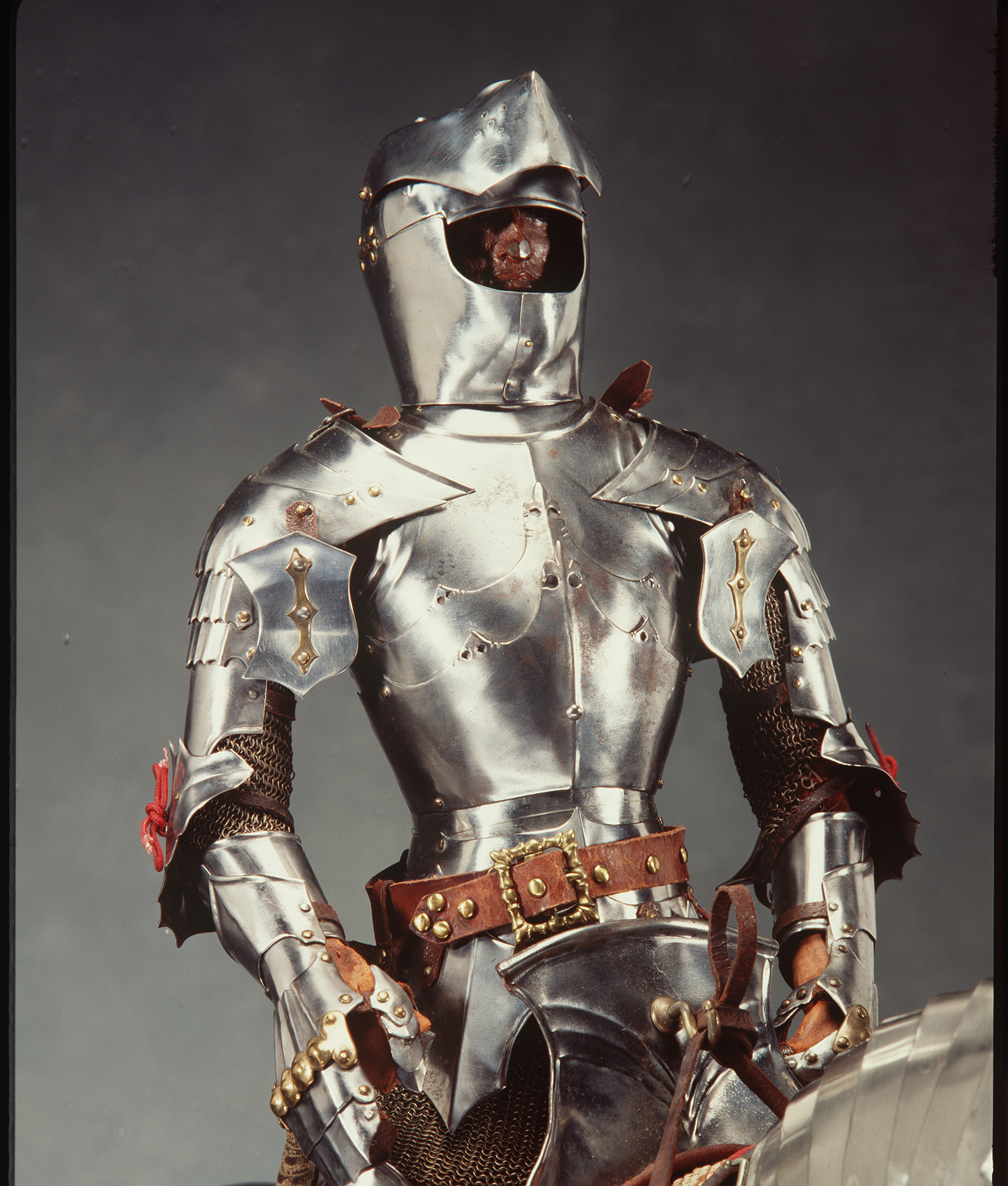 Miniature knight in armour by Paul Hardy