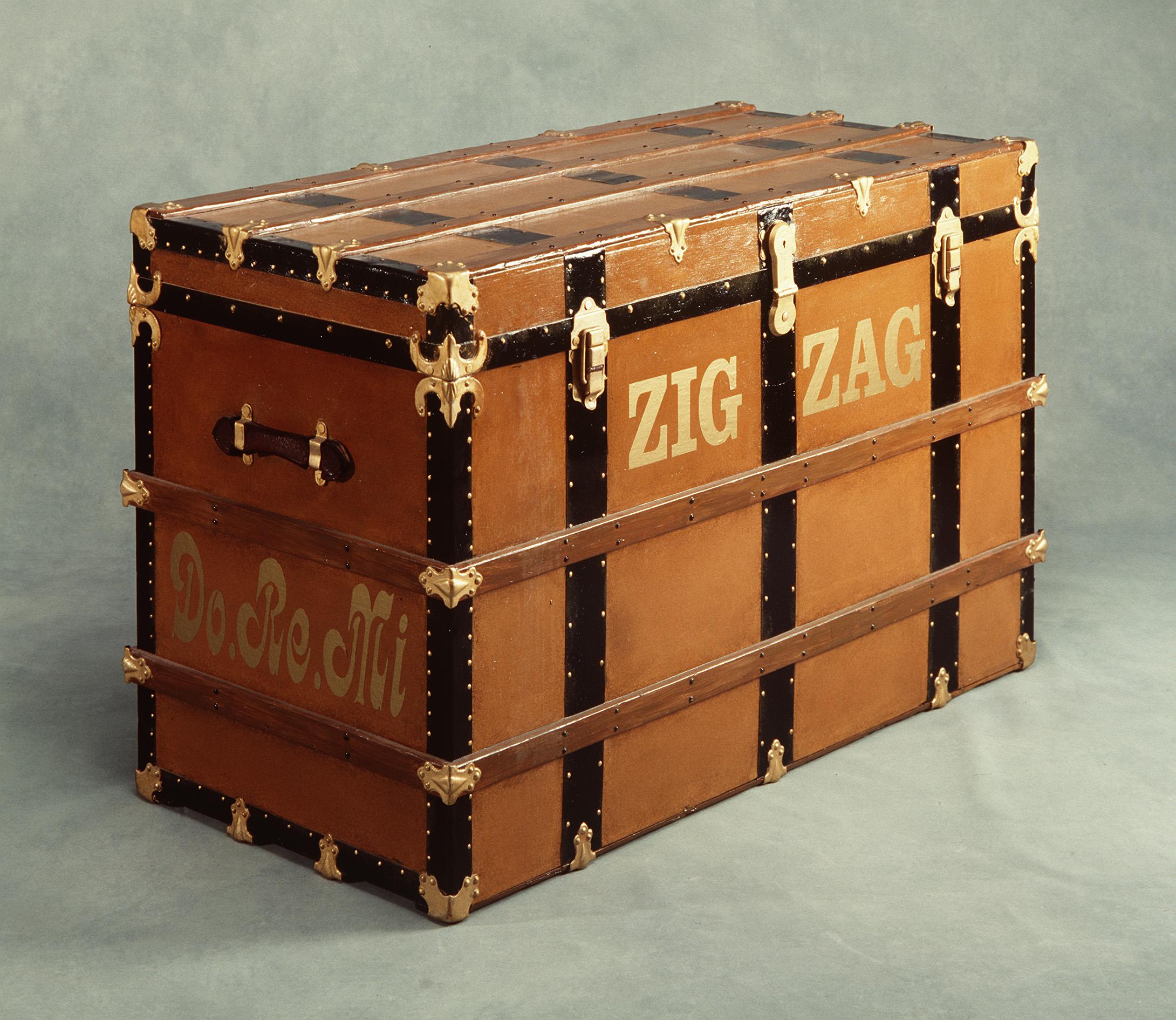 Powerhouse Collection - Circus travelling trunk, 1880-1900