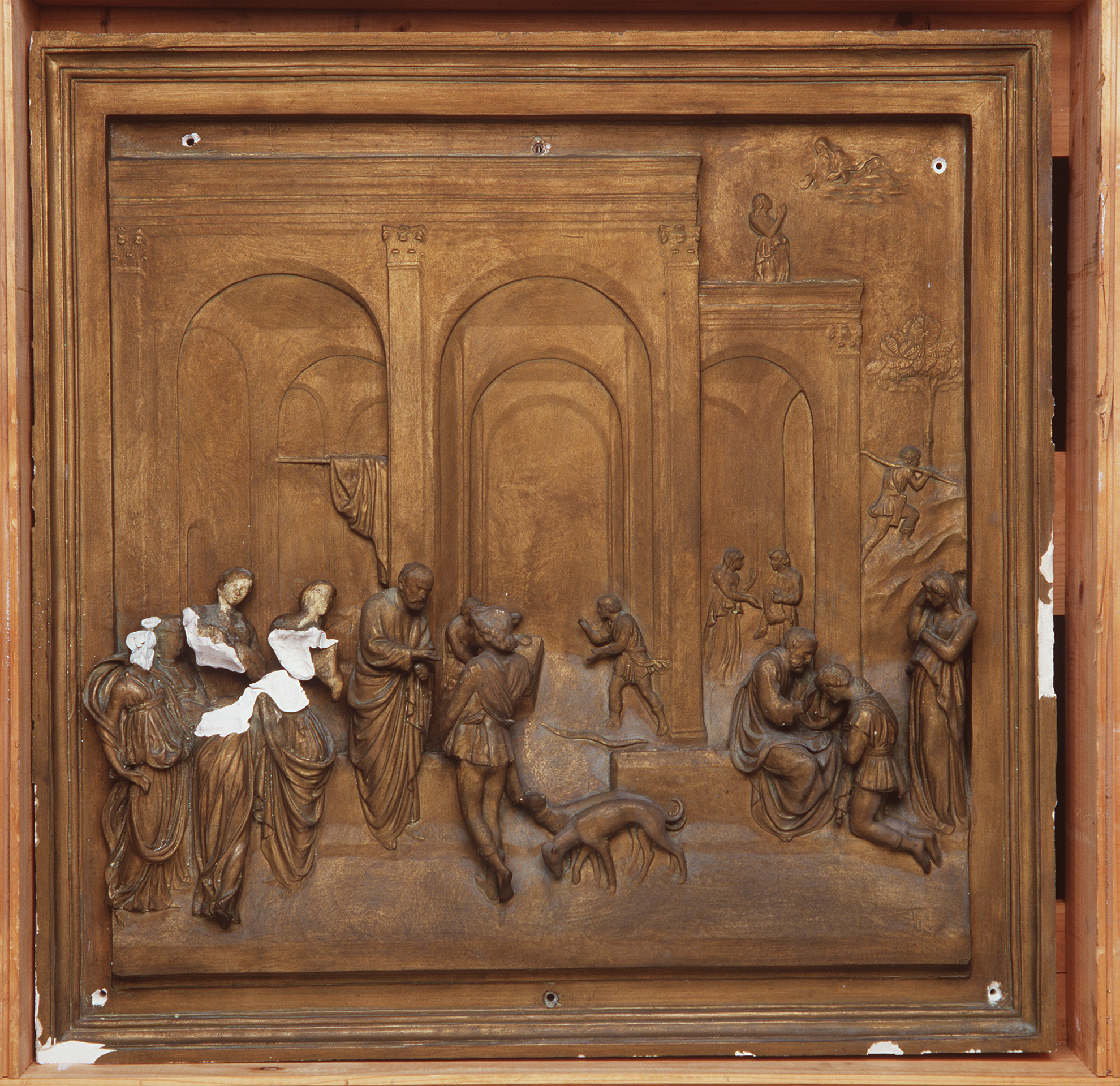 Plaster cast of Ghiberti doors, Florence