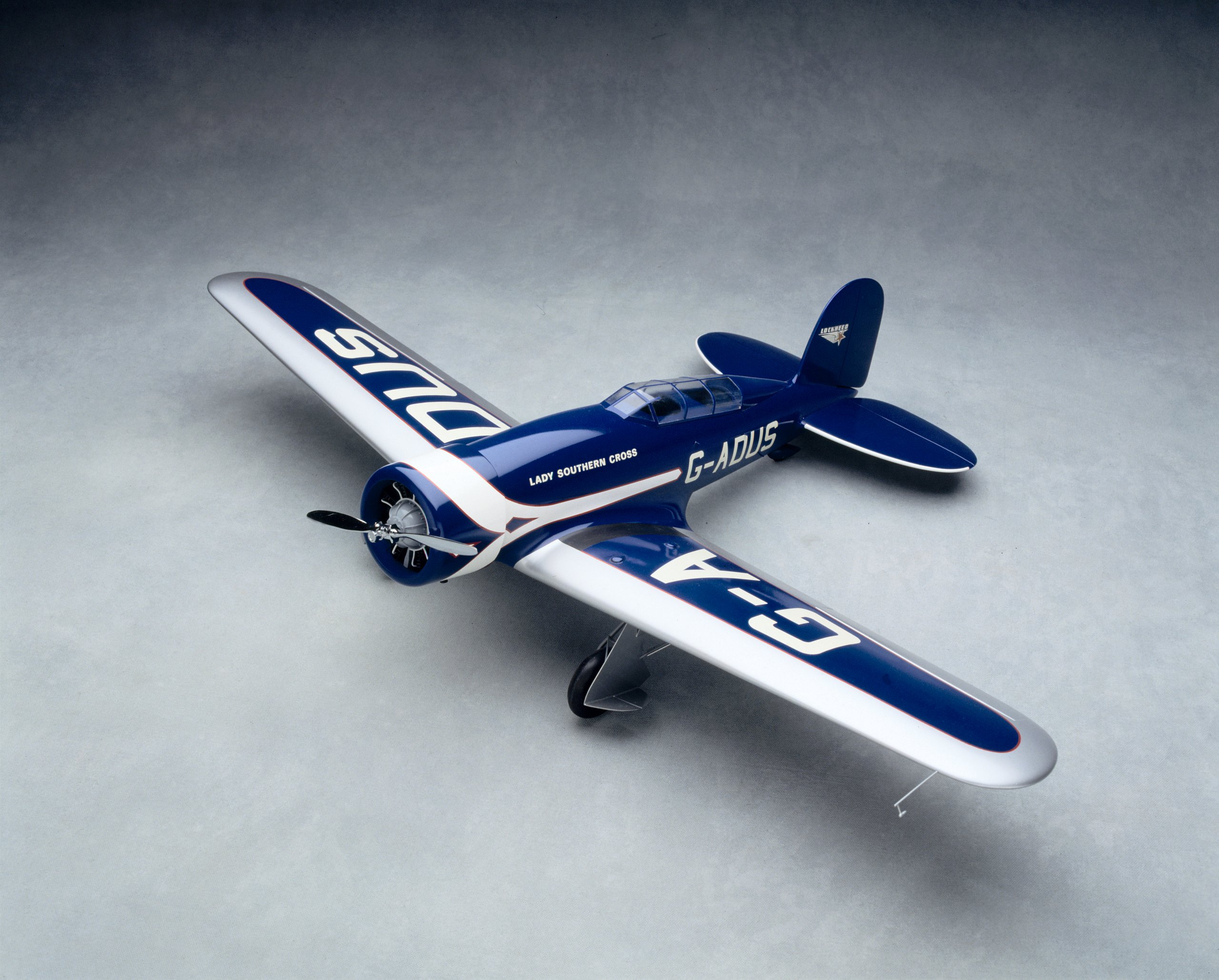 Model of 'Lady Southern Cross' aircraft