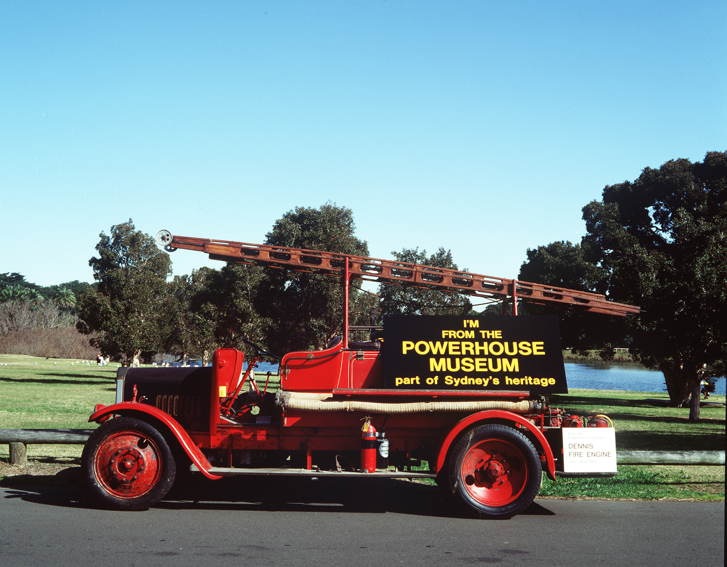 Dennis-Tamini fire engine used in NSW fire stations