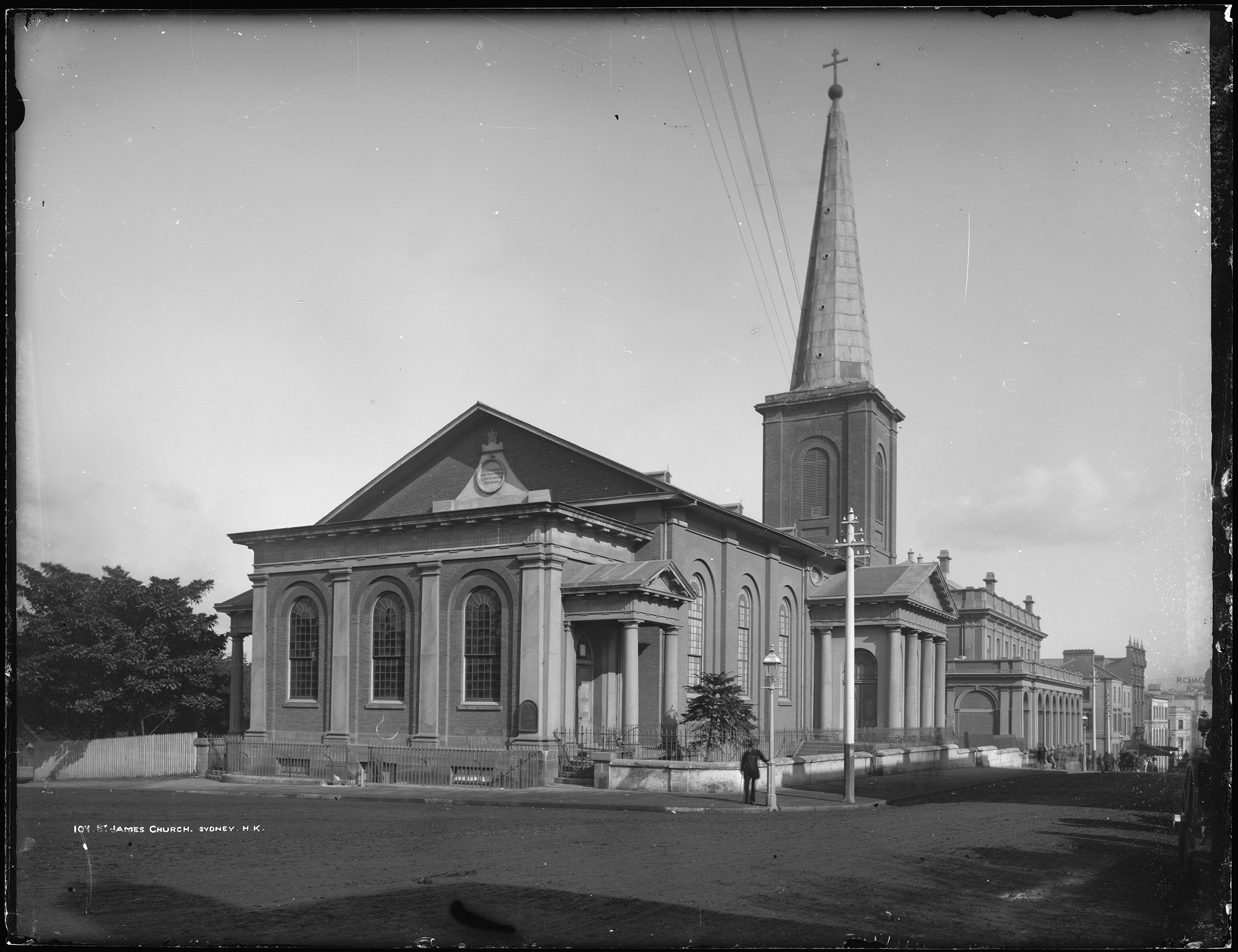 'St James Church, Sydney' by Henry King from the Tyrrell Collection