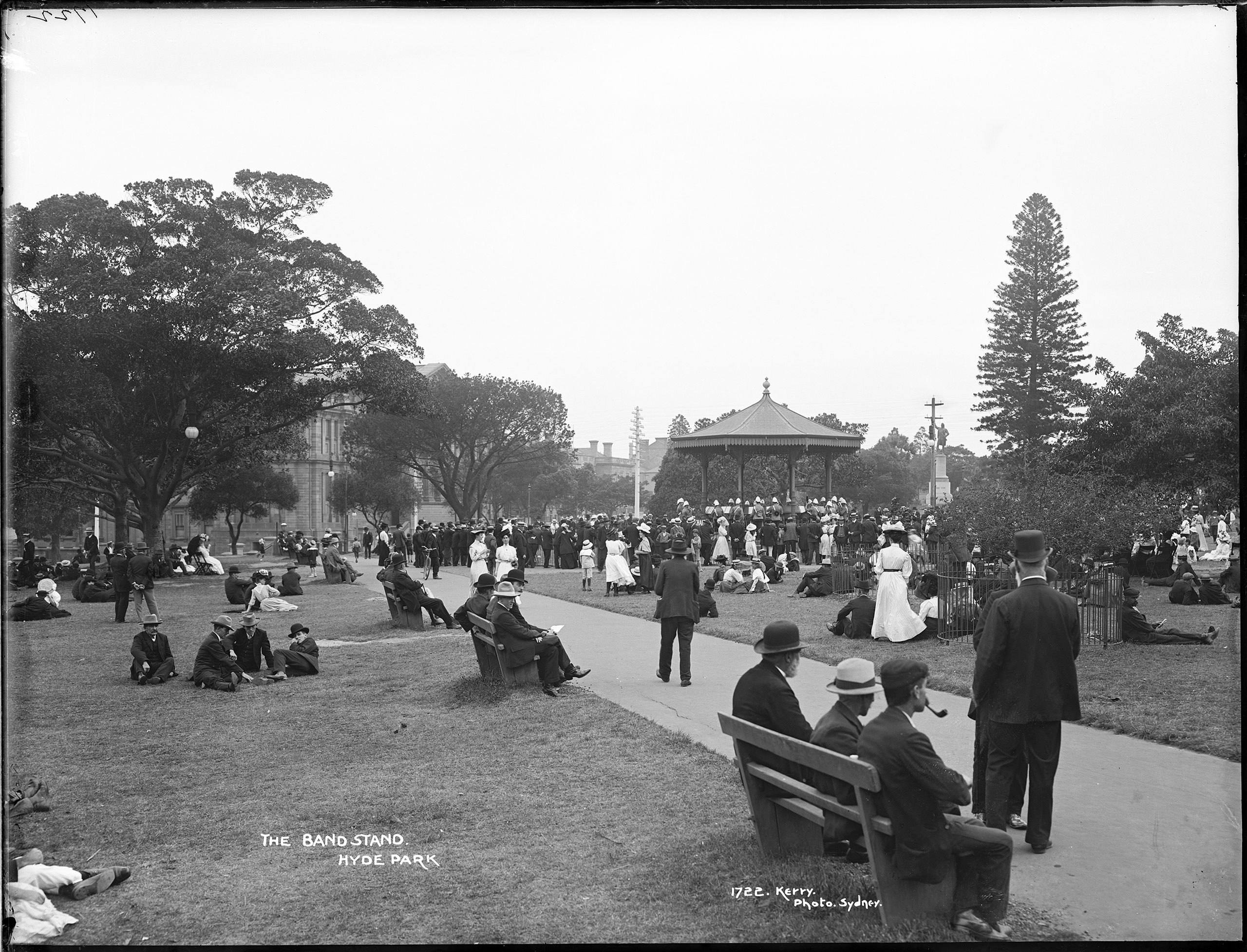 'The Bandstand, Hyde Park' by Kerry and Co from the Tyrrell Collection